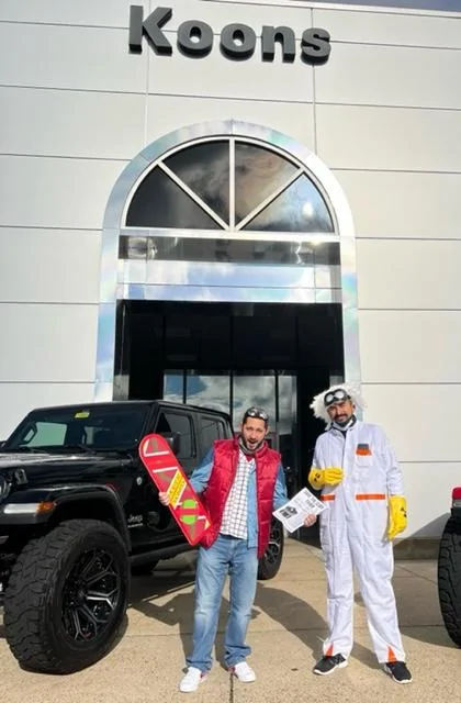 Jeep Gladiator Happy Halloween from Koons! Halloween