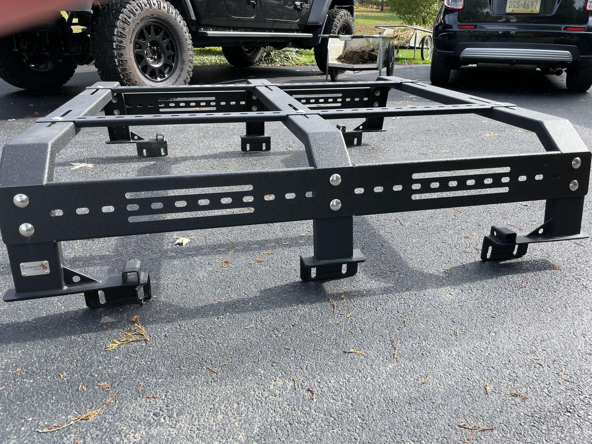 Jeep Gladiator Fishbone Bed Rack - $650 713E8697-8790-4B6A-B8EB-738A079901ED