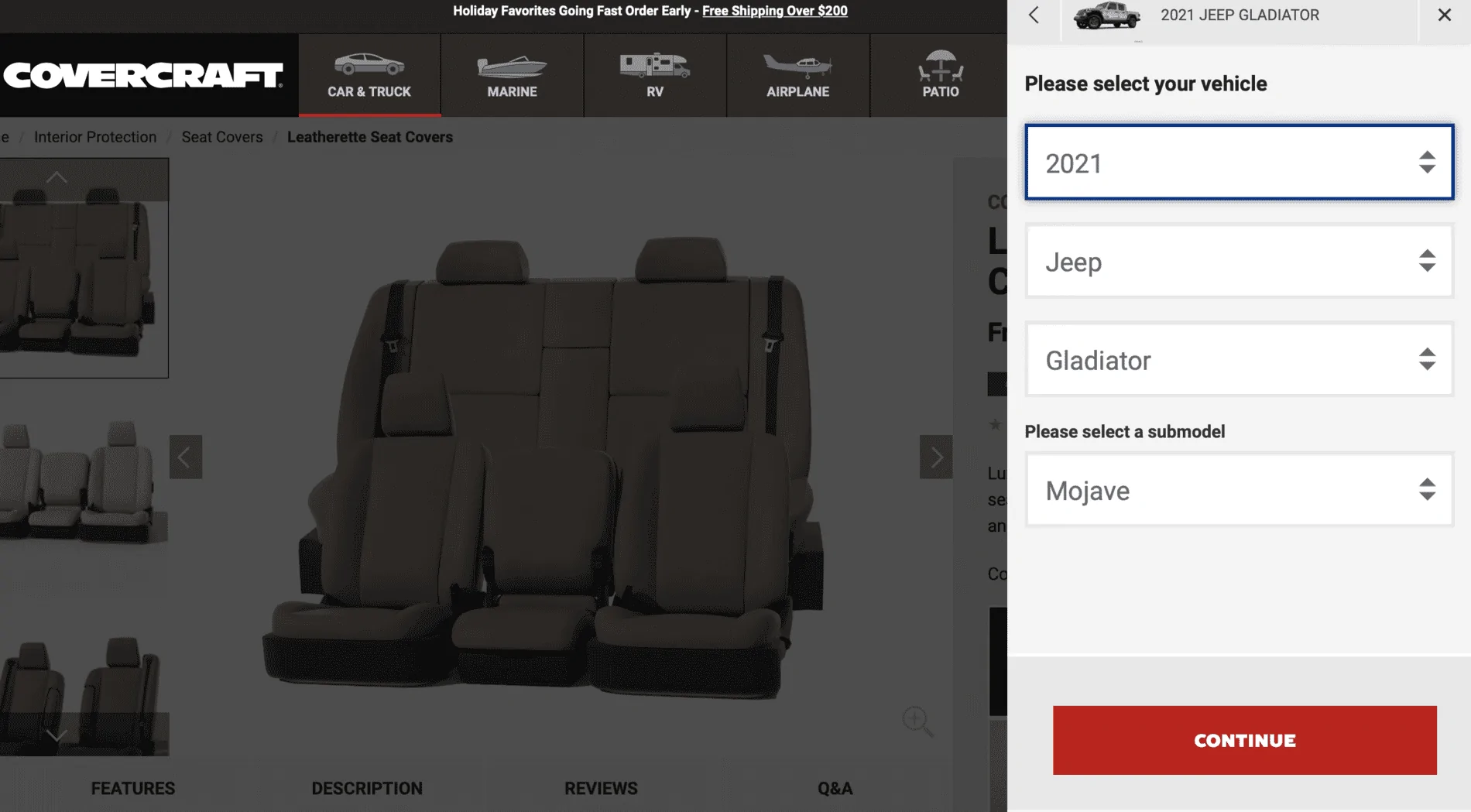 Jeep Gladiator What do you guys think? PRP Seat Covers Screen Shot 2021-10-30 at 4.40.59 PM