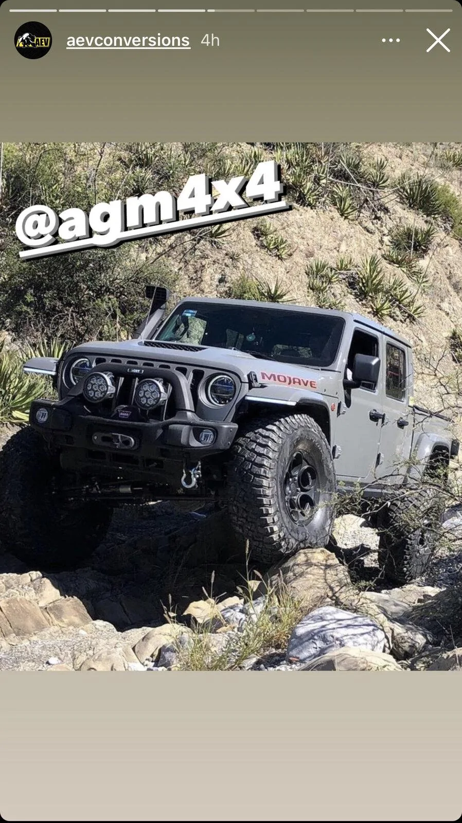 Jeep Gladiator Anyone install a snorkel on a Mojave? 4FFC02A2-E067-45A1-9A6C-6B6E9433A46A