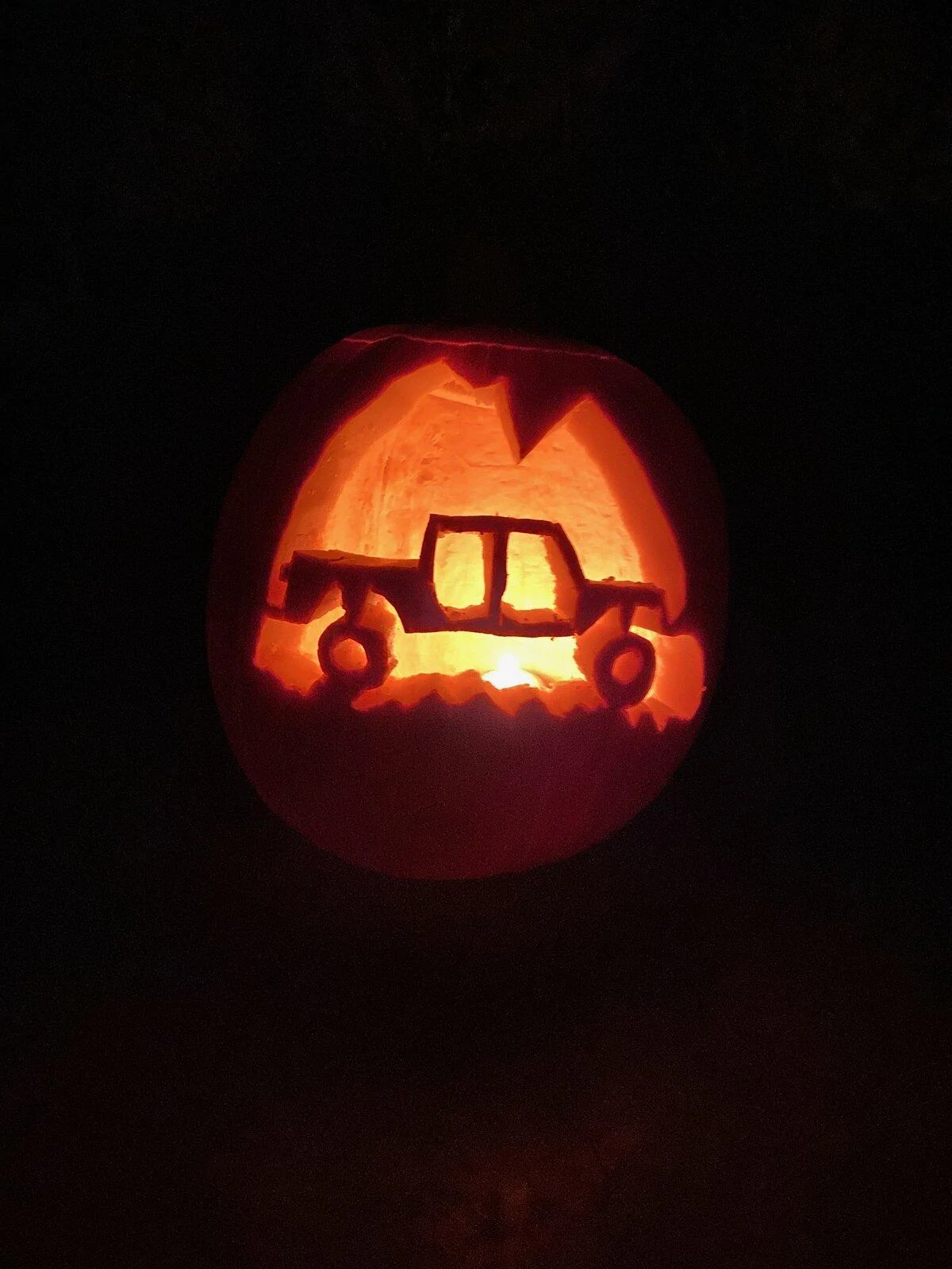 Jeep Gladiator My 2021 "Punk'n" Gladiator - Happy Halloween! Gladiator Pumpkin
