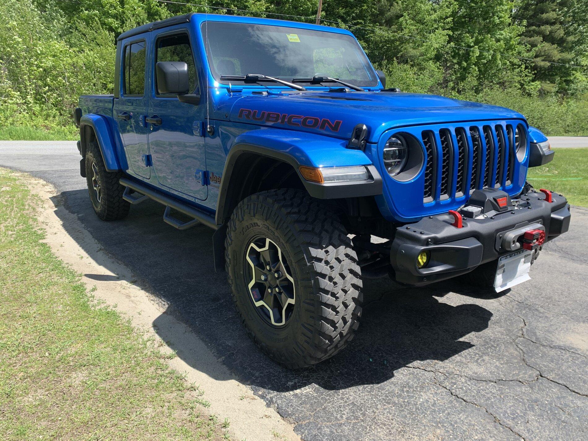 Jeep Gladiator 35's and Rubicon Rims 8EACE4EA-2848-4D58-9FF5-EA6090D0CA6E