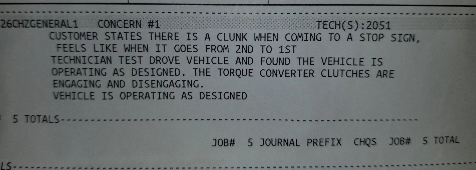 Jeep Gladiator Clunk on downshifting 20211101_180215