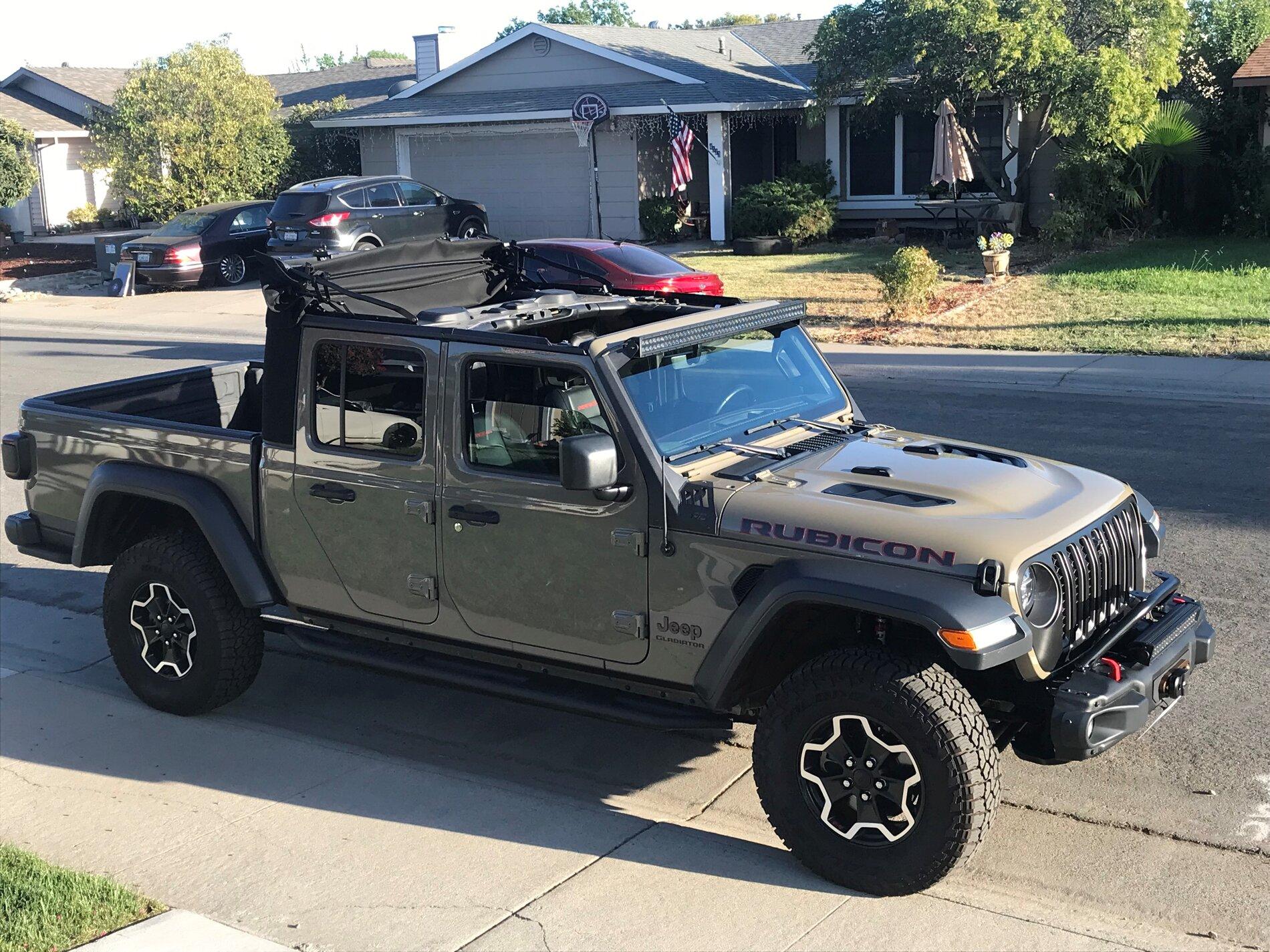 Jeep Gladiator New Soft top from 2020 Gladiator Sacramento, CA W Softop 3
