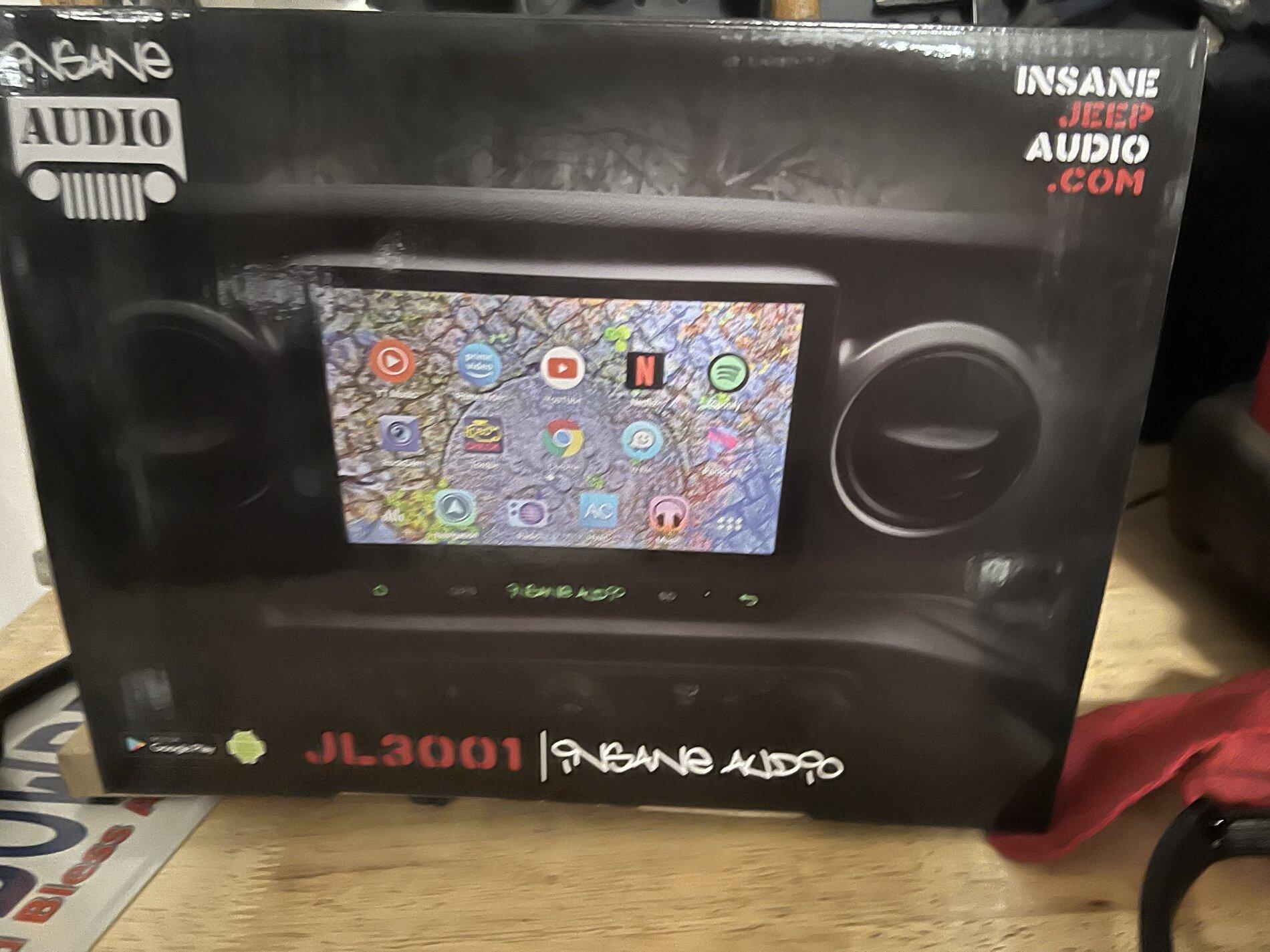 Jeep Gladiator Insane Audio Head Unit JL3001 BF14374A-40BC-4C17-97B7-0F10D5D62A23