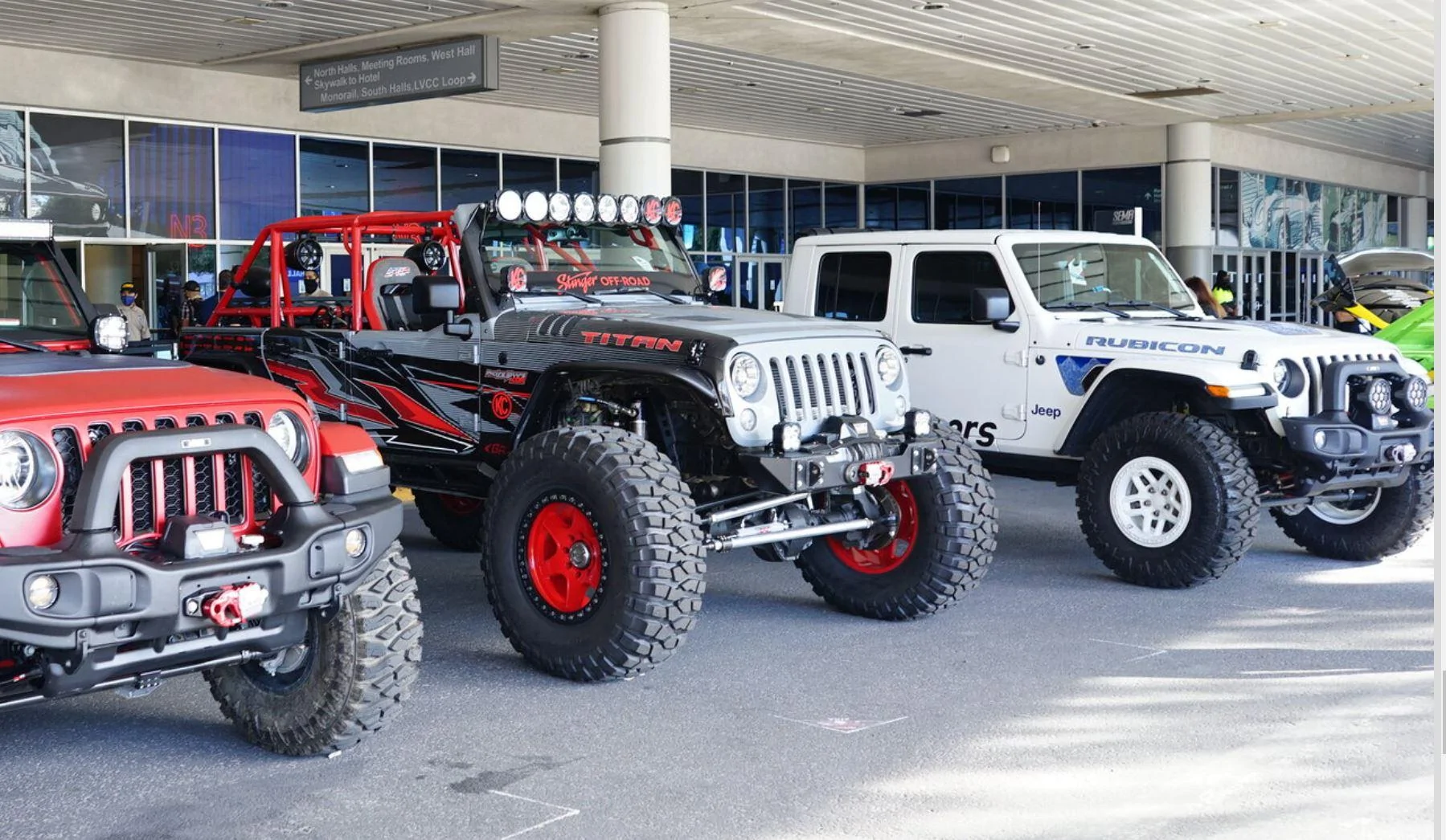 Jeep Gladiator Sema 2021 Gladiators Galore [Add What You Come Across] White Gladiator