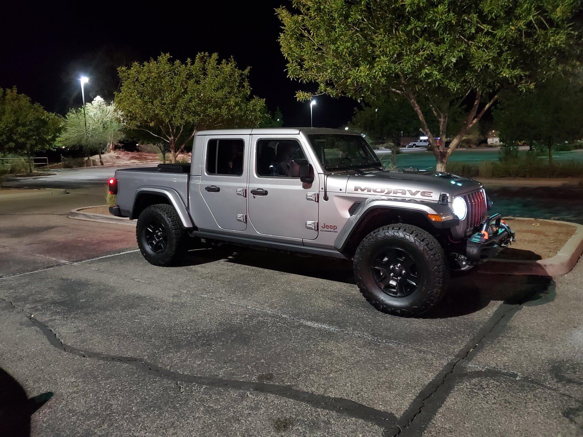 Jeep Gladiator Questions regarding upcoming lift on 2020 Gladiator 20211024_185544