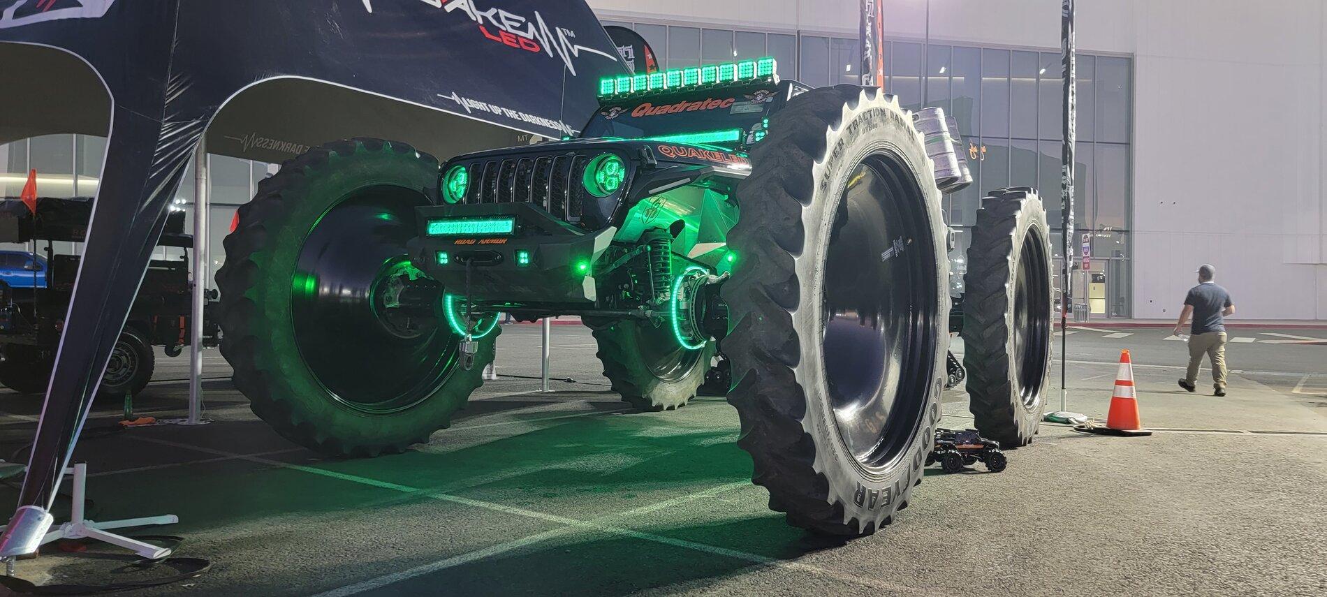 Jeep Gladiator Quake LED's Infamous Freak Show Builds SEMA 2021 20211102_180353