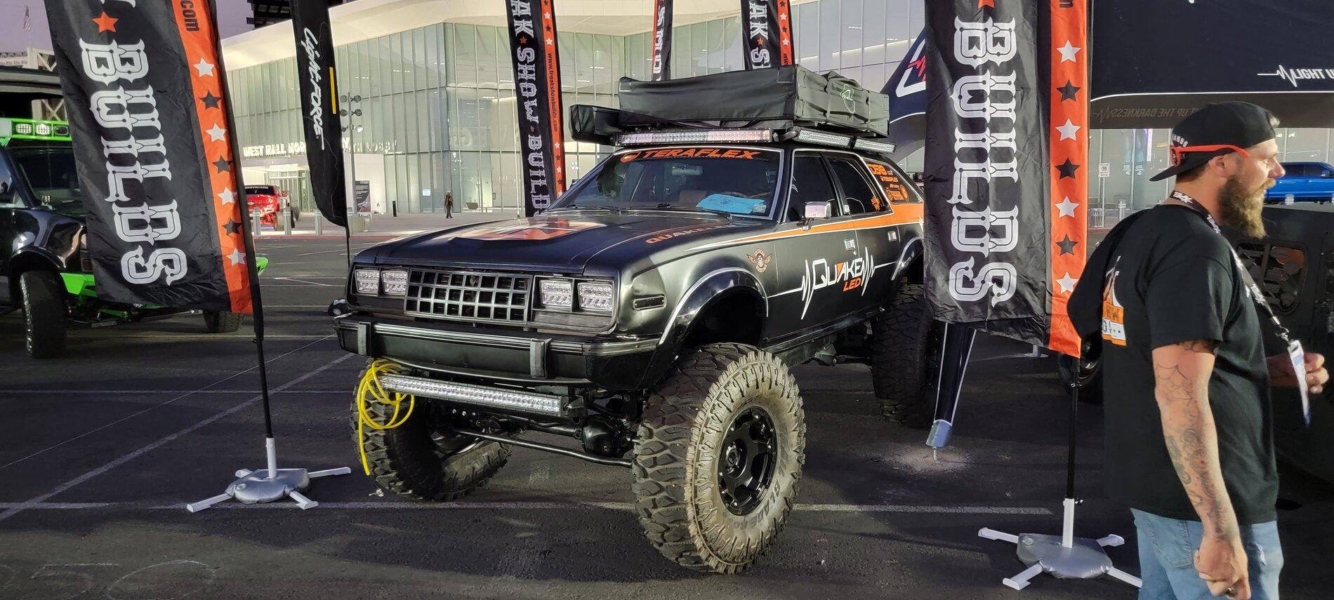Jeep Gladiator Quake LED's Infamous Freak Show Builds SEMA 2021 20211102_180527