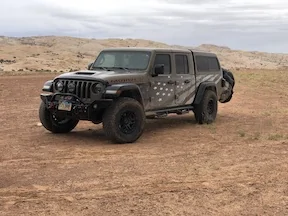 Jeep Gladiator Because Jeep Happens.... Lightweight, Removable Trail Armor from MEK Magnet IMG_3922