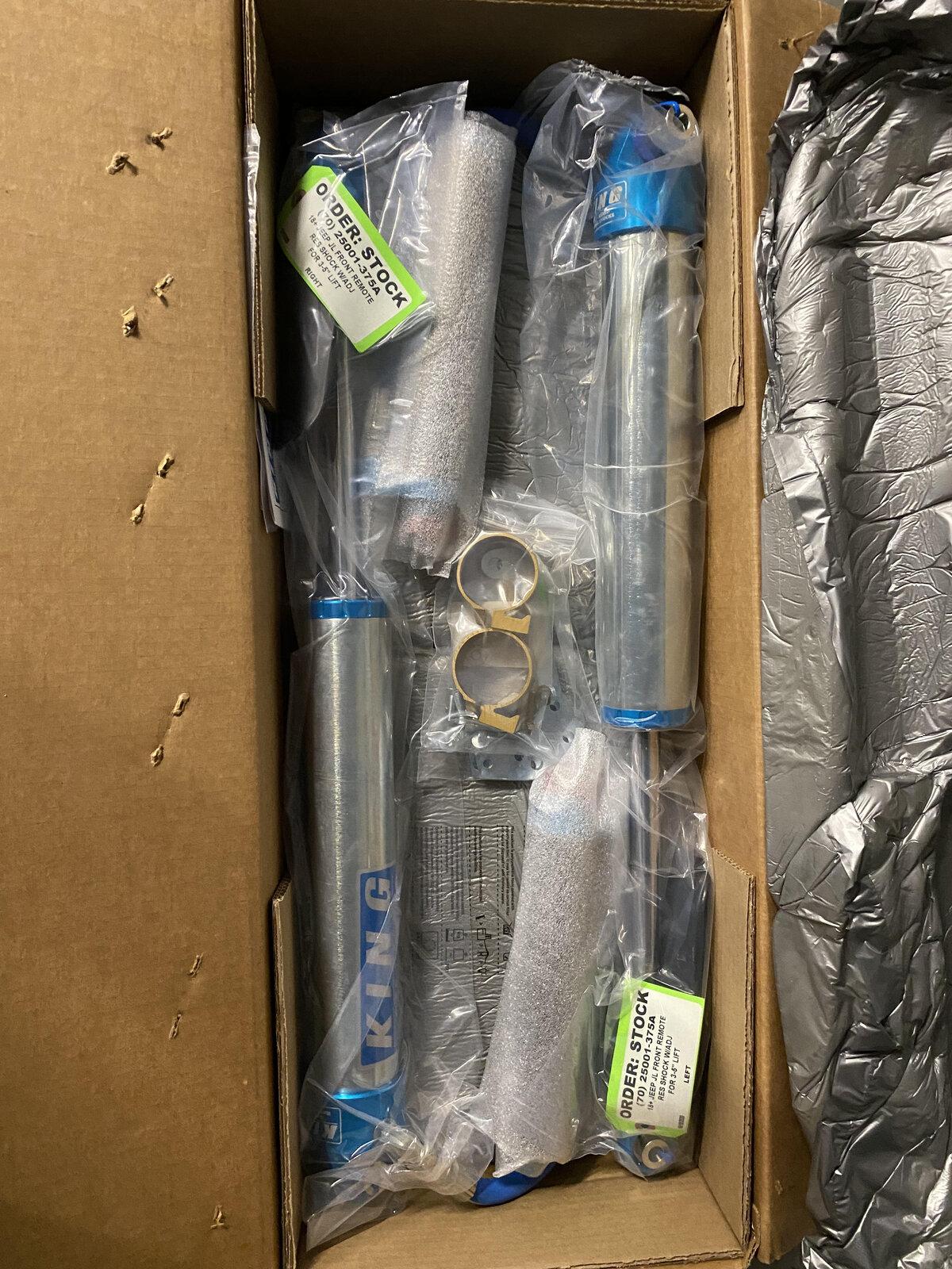 Jeep Gladiator ($2600 shipped) King 2.5 Performance Series shocks (3-5" Height) with ADJUSTERS! NEW IN BOX. photo5