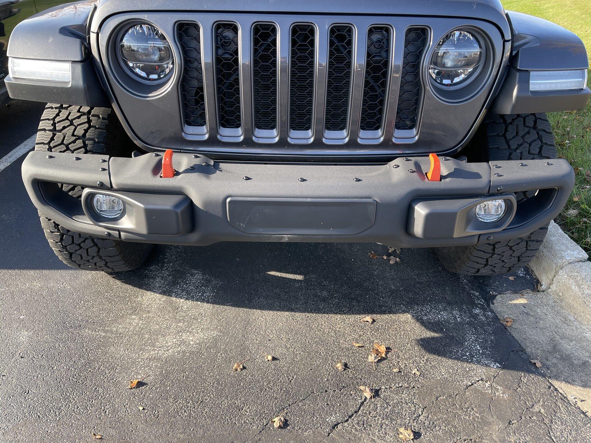 Jeep Gladiator WTB OEM Rubicon steel bumper. 1636037281517