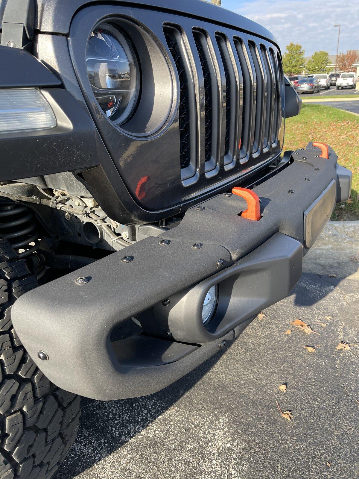 Jeep Gladiator WTB OEM Rubicon steel bumper. 1636037375908
