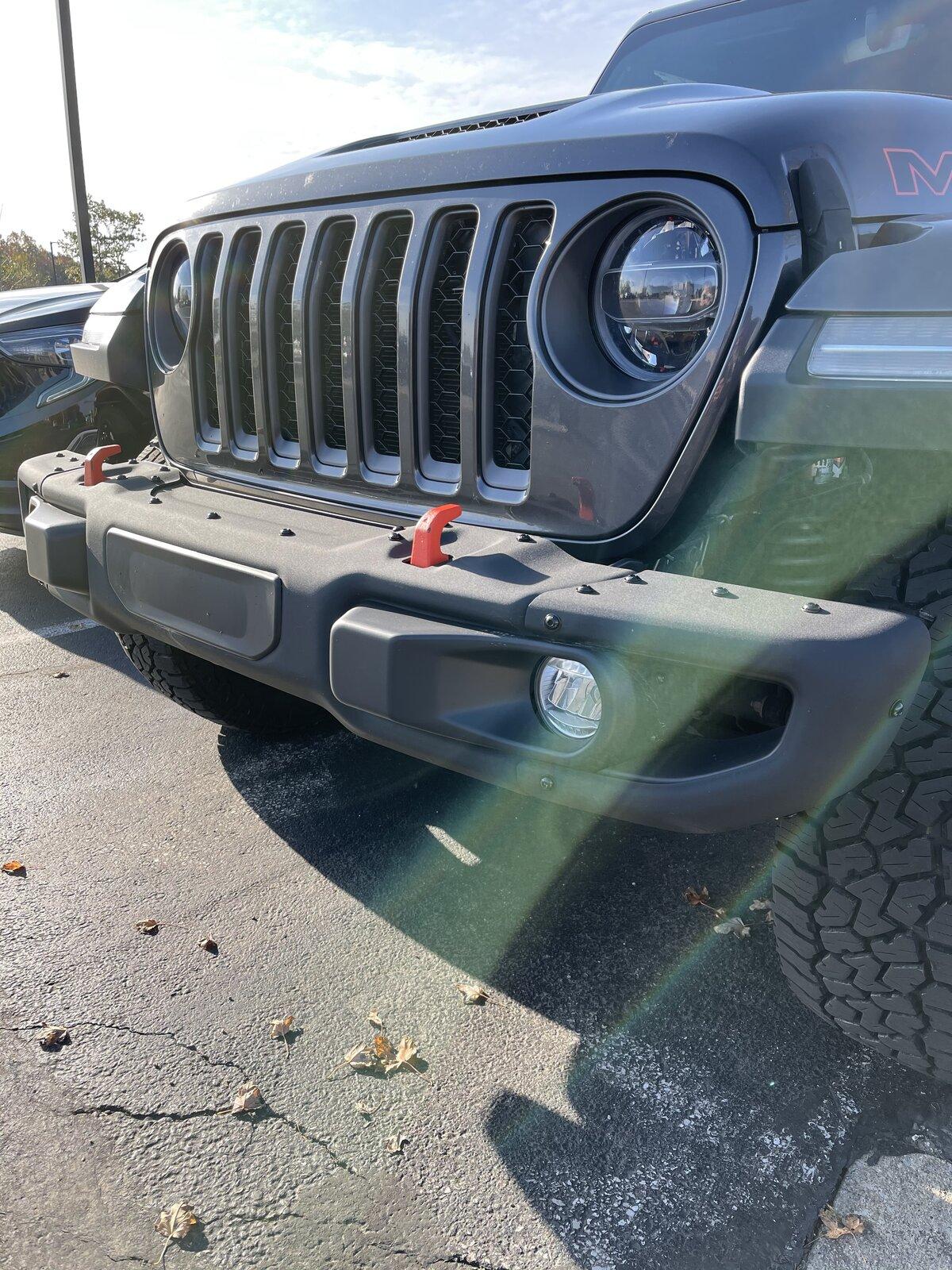 Jeep Gladiator WTB OEM Rubicon steel bumper. 1636037400123