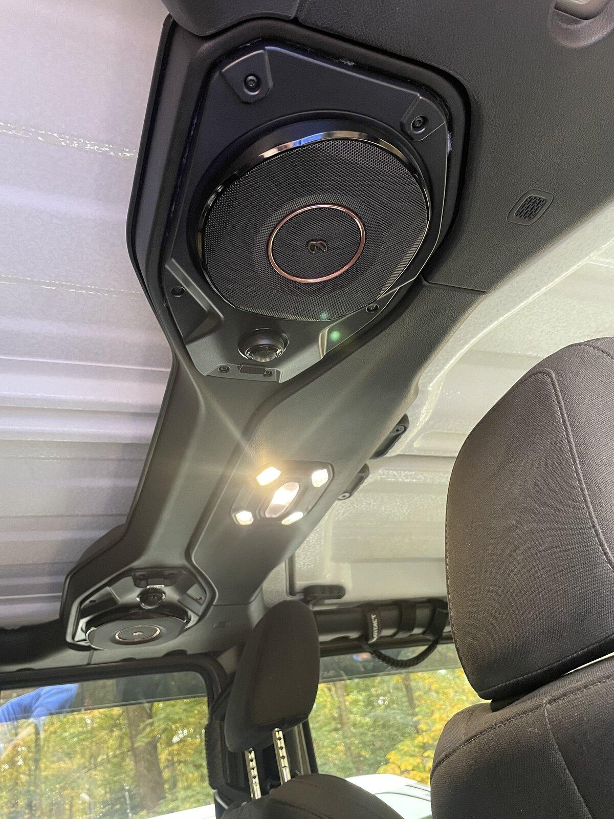 Jeep Gladiator Infinity speaker install 687D014E-8B06-462E-982D-F337D0BB9527