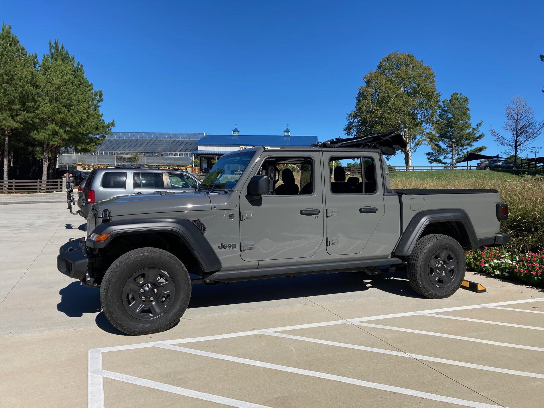 Jeep Gladiator Plain Jane, the family truckster softtop2
