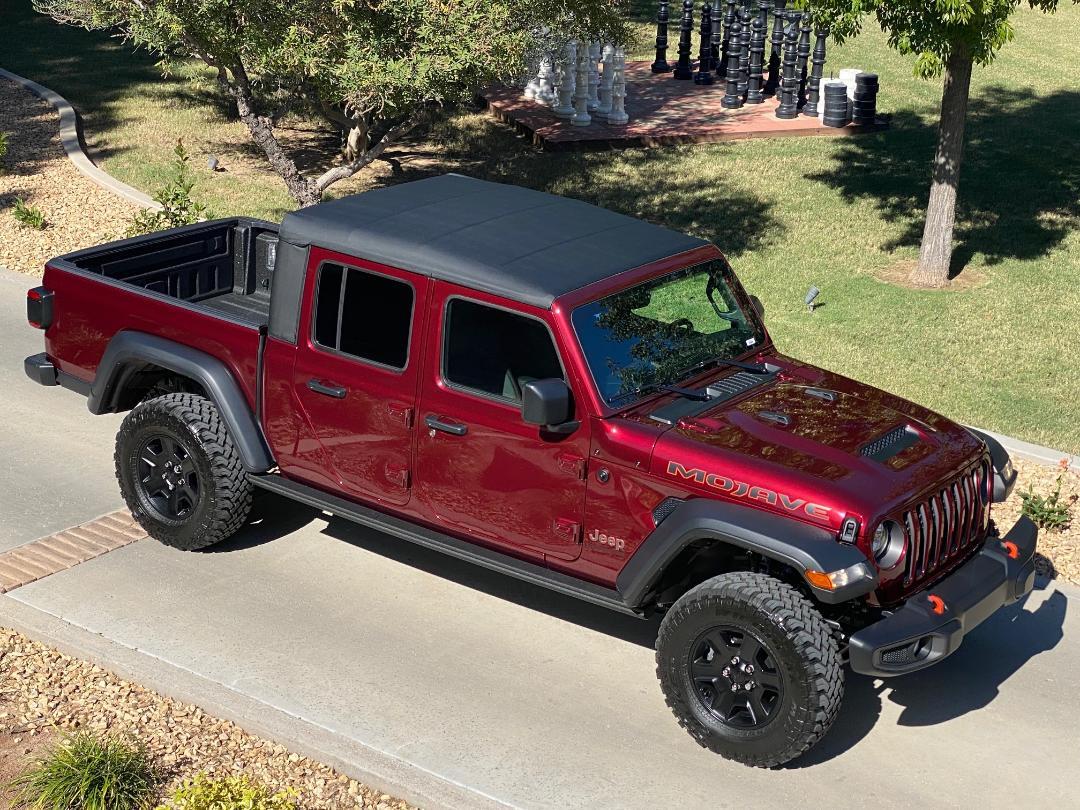 Jeep Gladiator Those who have switched from a hard top to a factory soft top: thumbnail (11)