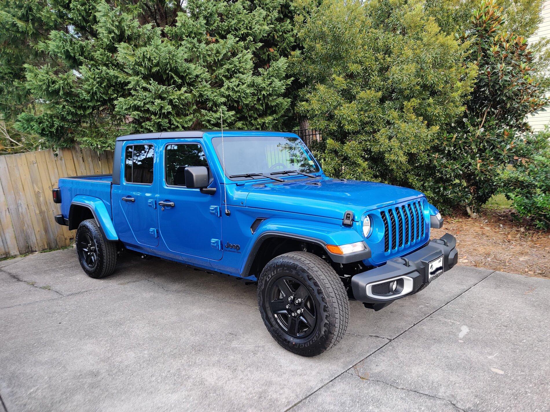 Jeep Gladiator Blue On Black - Build Chronicles IMG_20210918_181624_2