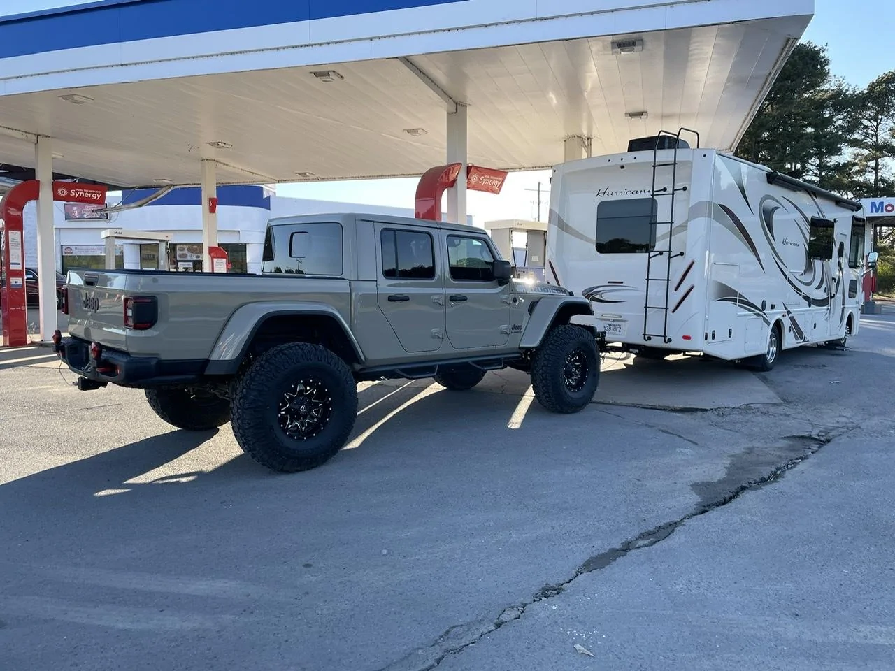 Jeep Gladiator Flat towing JTR with 37" tires BEB1FDB3-BB9A-4AED-879C-9895F05D6BA9