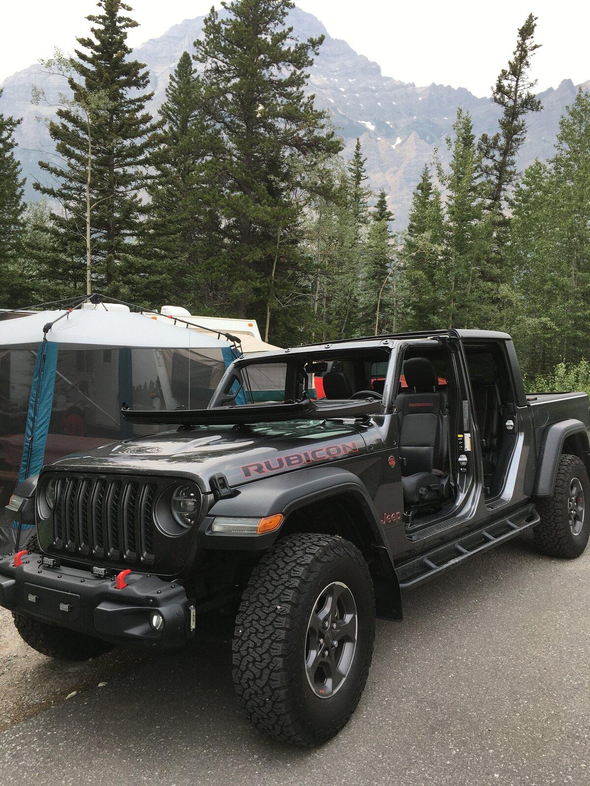 Jeep Gladiator Very dumb question: What are those little black things on the Sport hood called? F407666D-618B-4F69-9568-9D65082CD91B