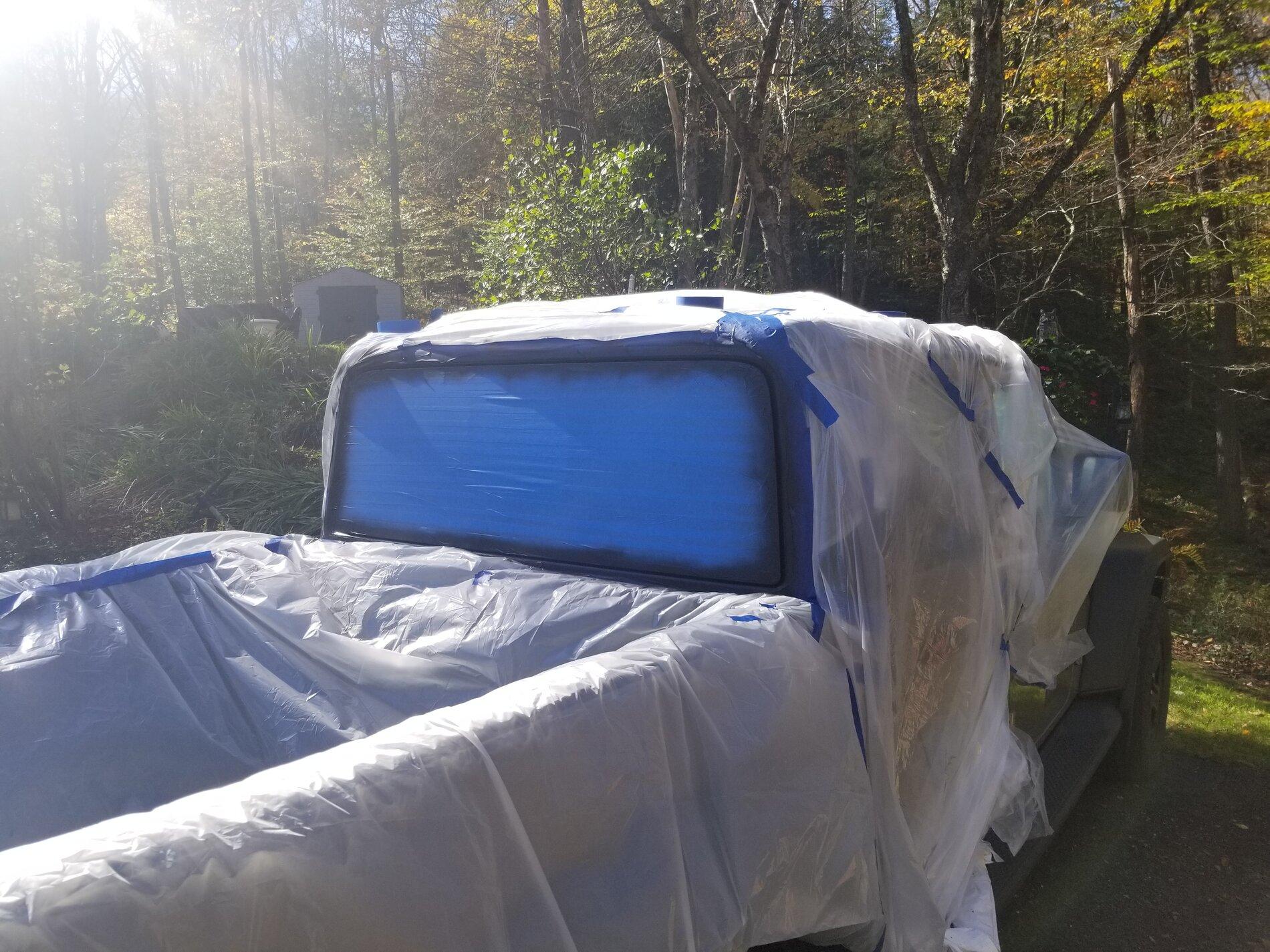 Jeep Gladiator Roof leak in back 20211020_123924