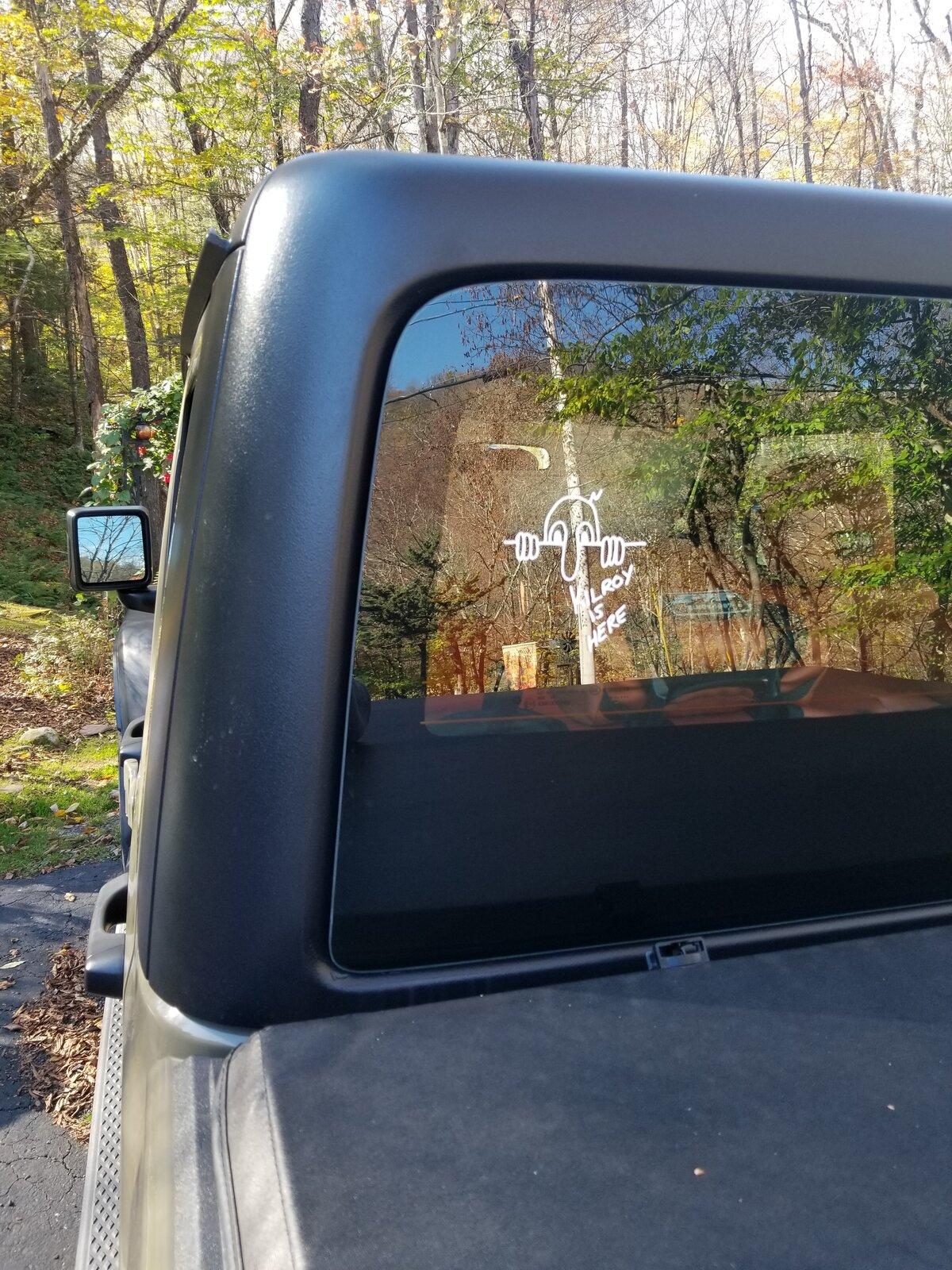 Jeep Gladiator Roof leak in back 20211020_142031