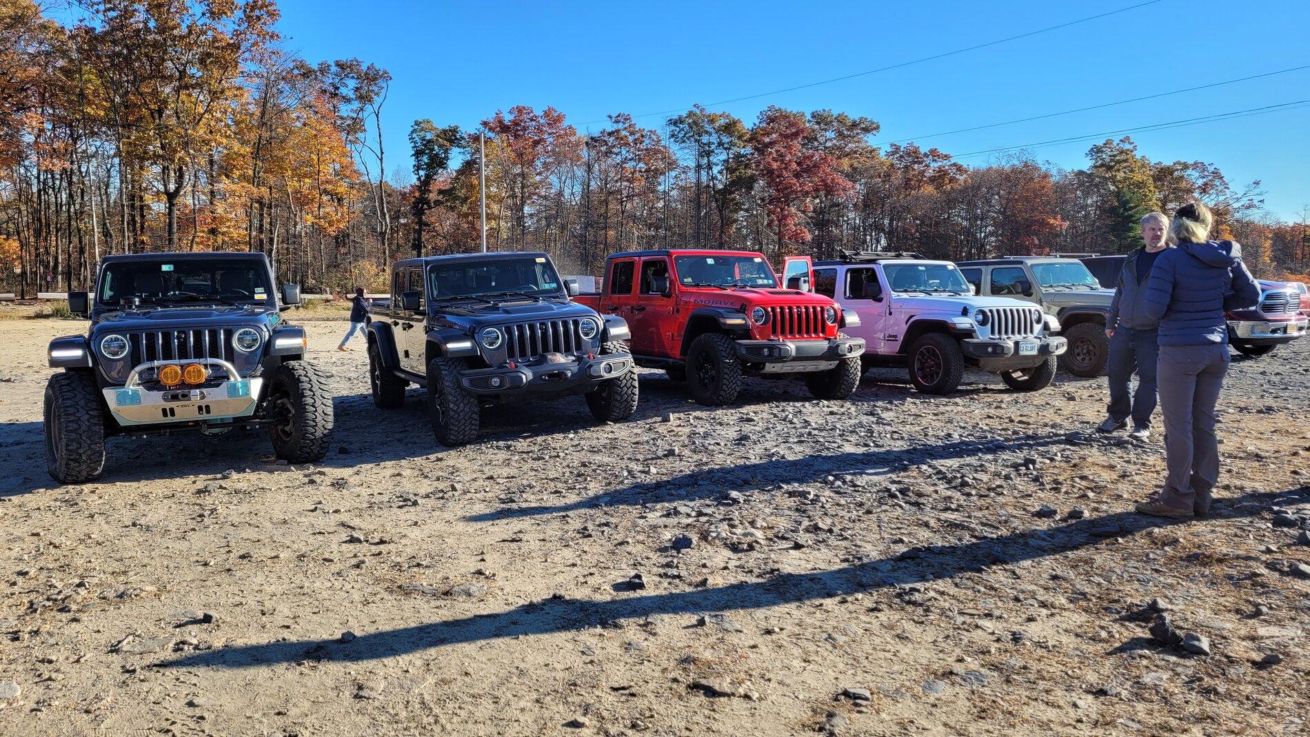 Jeep Gladiator Rausch Creek Nov 6 20211106_095512