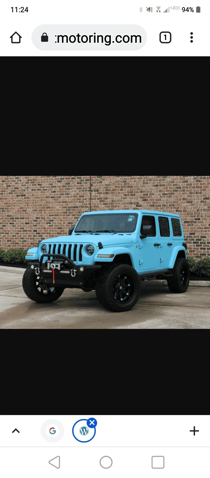 Jeep Gladiator What other color do you wish the Gladiator came in? Screenshot_20211106-112412