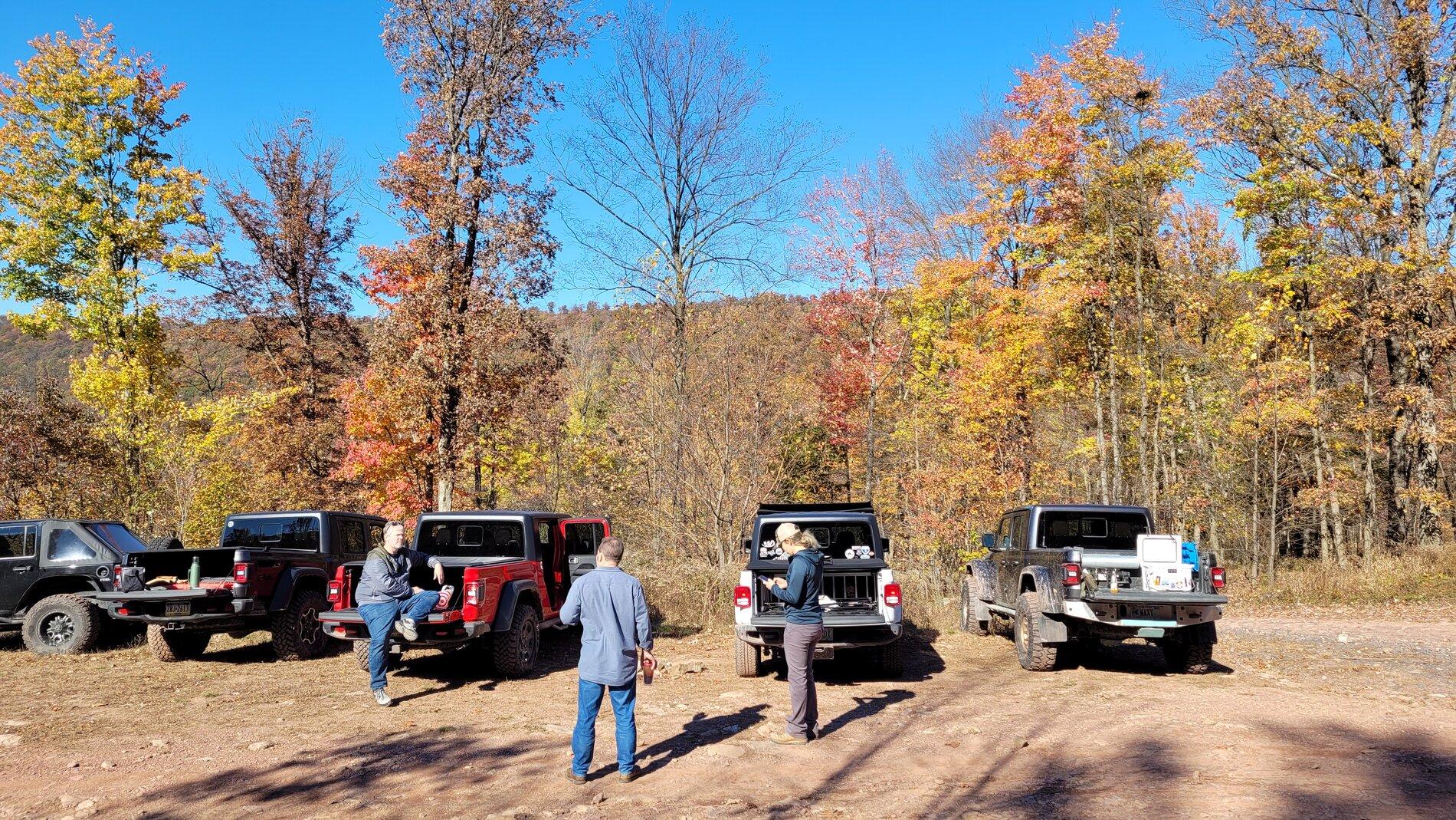 Jeep Gladiator Rausch Creek Nov 6 20211106_123340