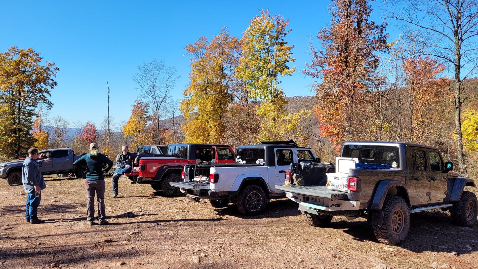 Jeep Gladiator Rausch Creek Nov 6 20211106_123356