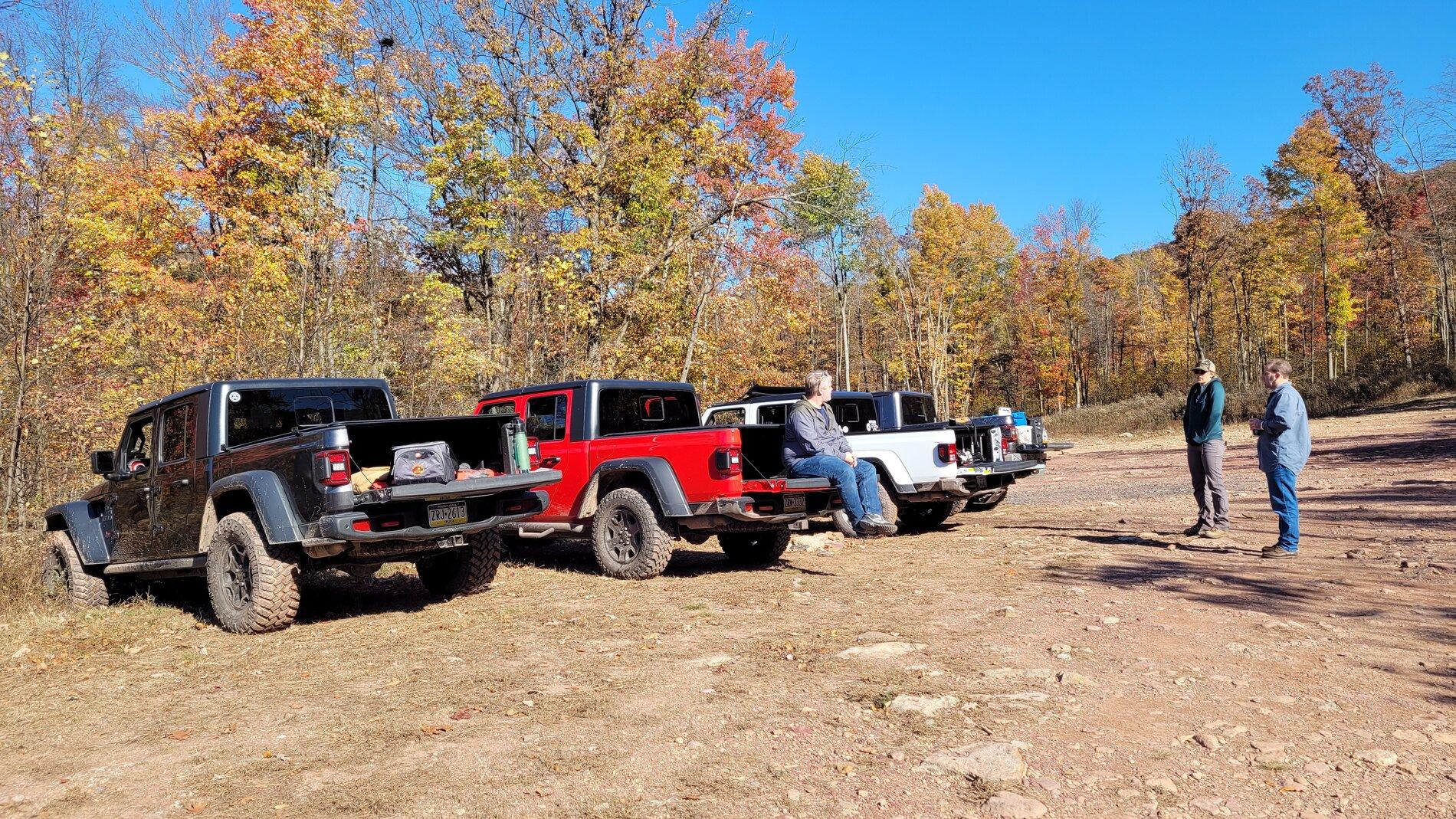 Jeep Gladiator Rausch Creek Nov 6 20211106_123422
