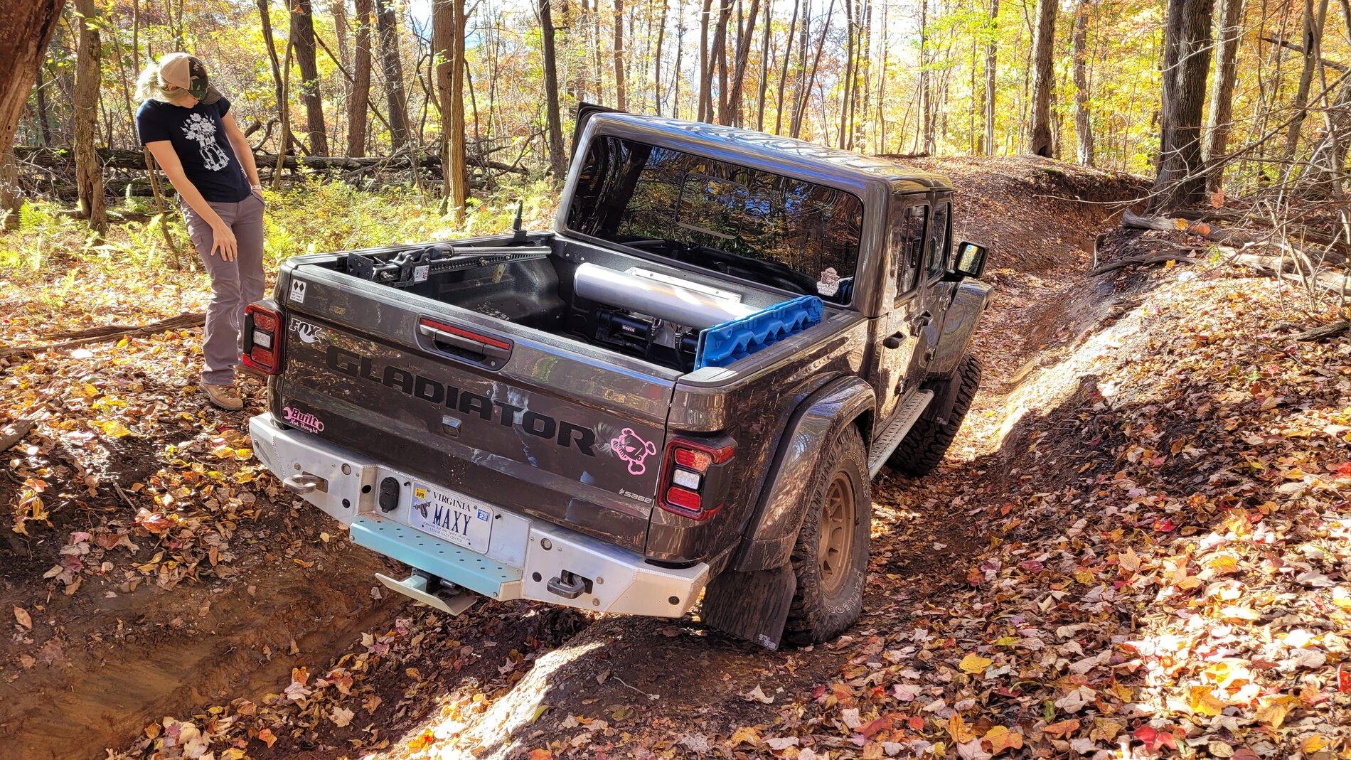 Jeep Gladiator Rausch Creek Nov 6 20211106_130127