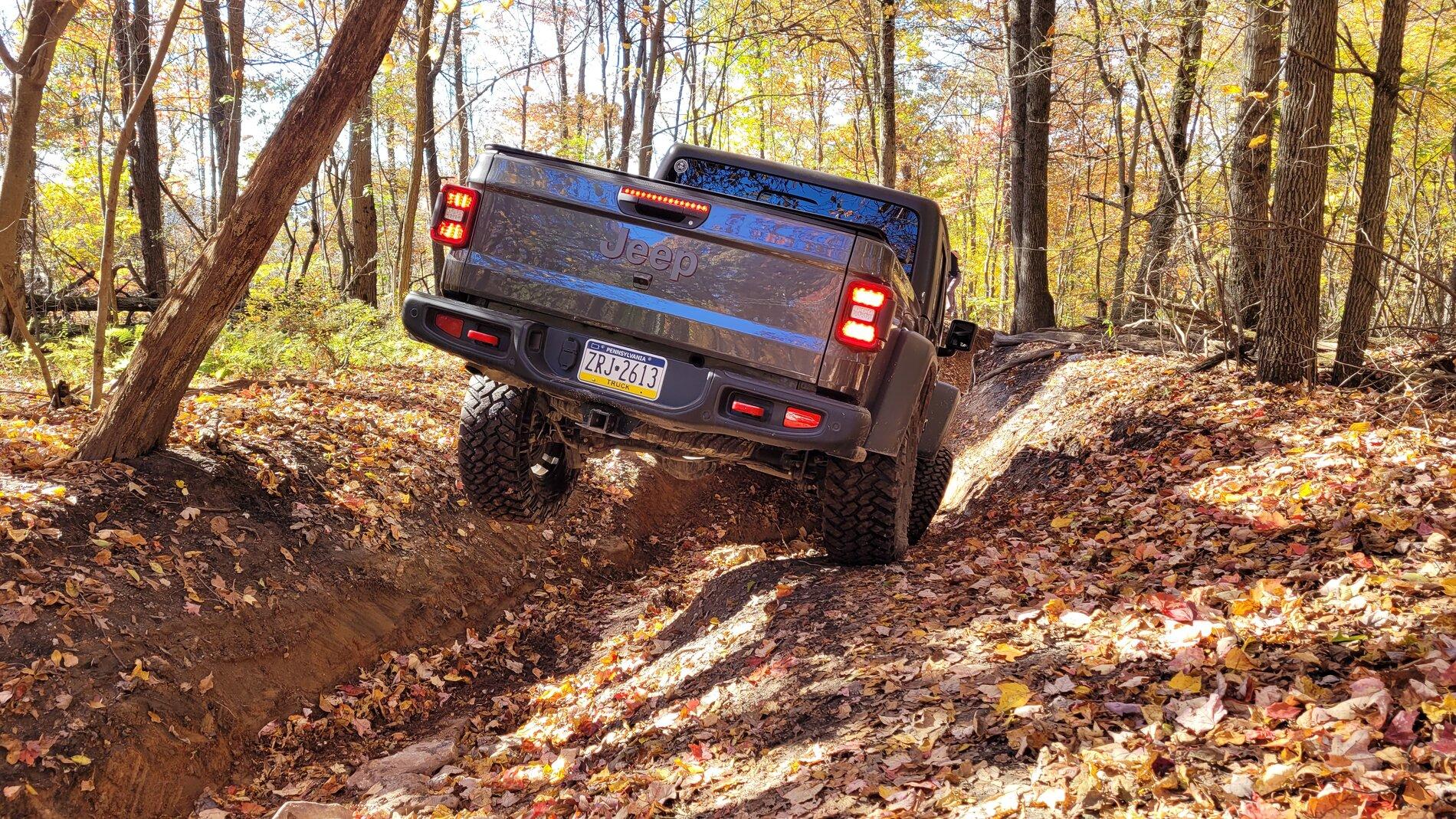 Jeep Gladiator Rausch Creek Nov 6 20211106_130432
