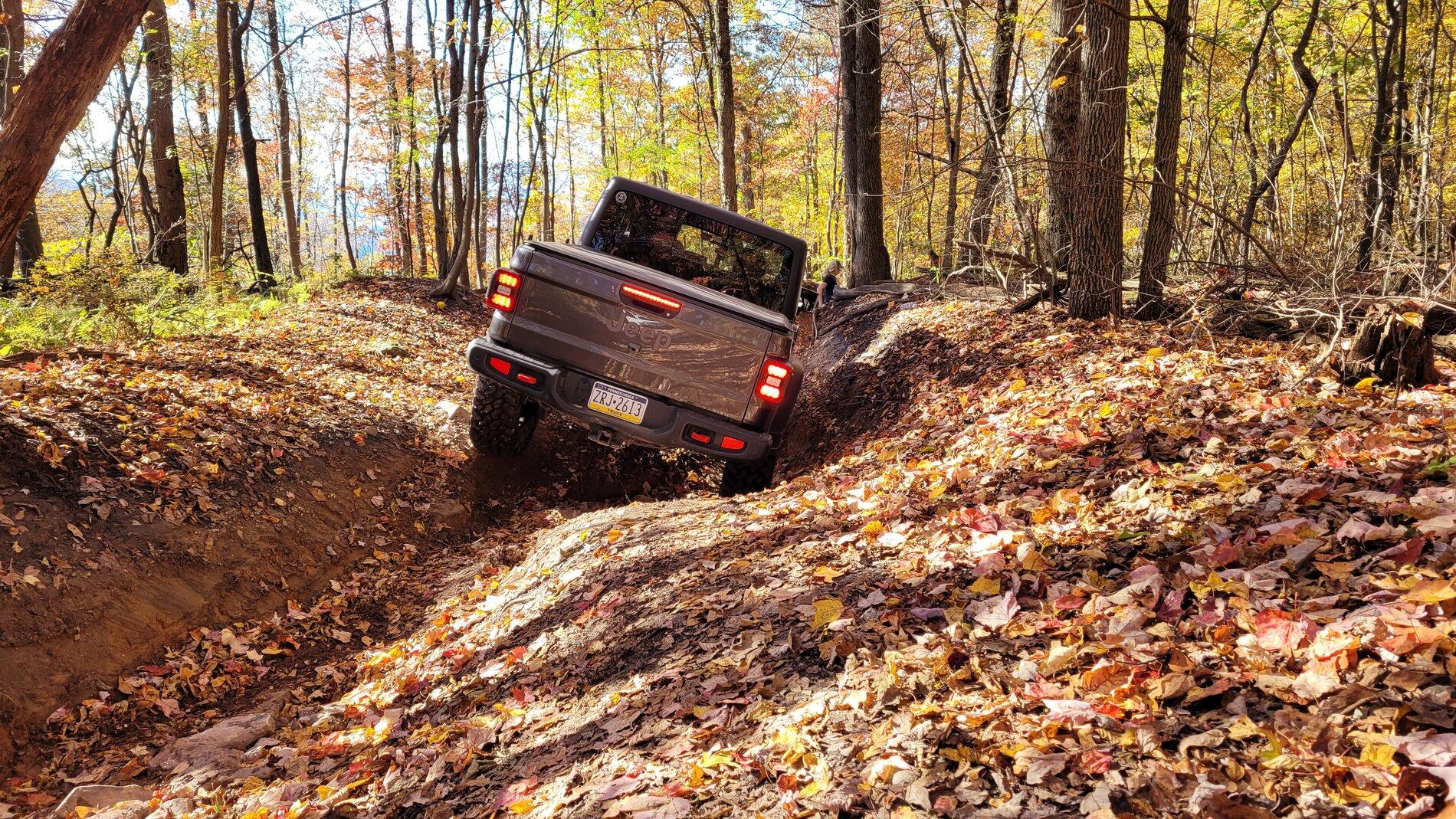 Jeep Gladiator Rausch Creek Nov 6 20211106_130440