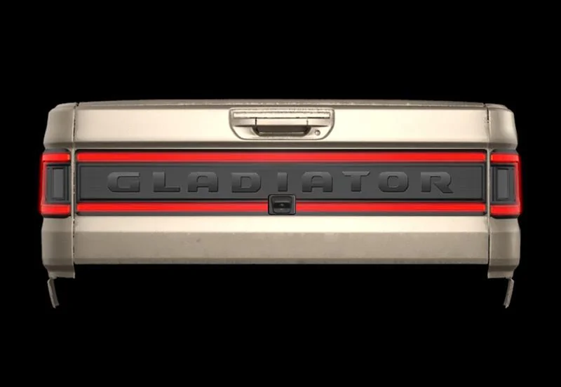 Jeep Gladiator Tail gate panel for flush mount lights. 113081ED-6724-486E-BFE5-58462565811C
