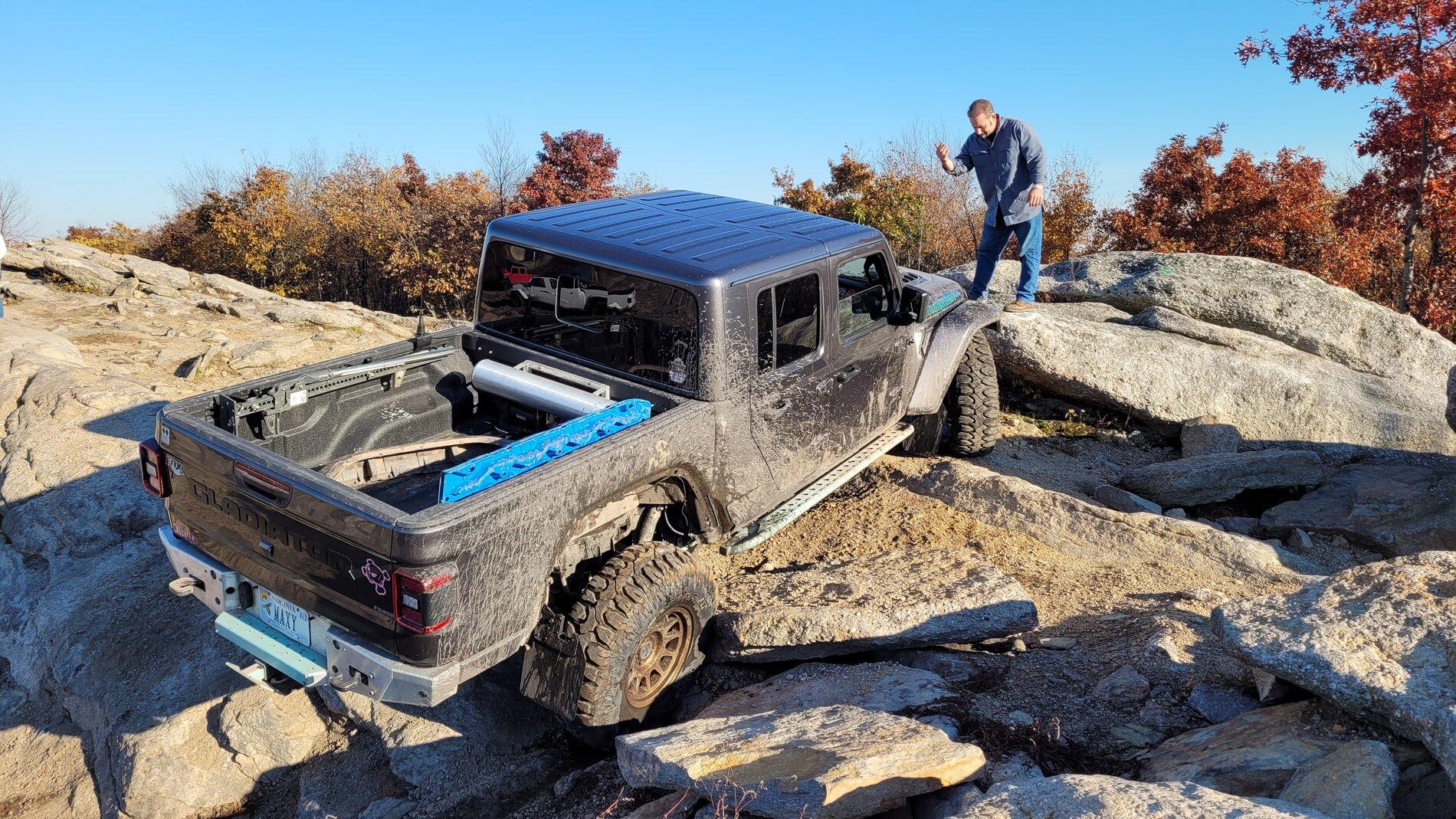 Jeep Gladiator Rausch Creek Nov 6 20211106_160624