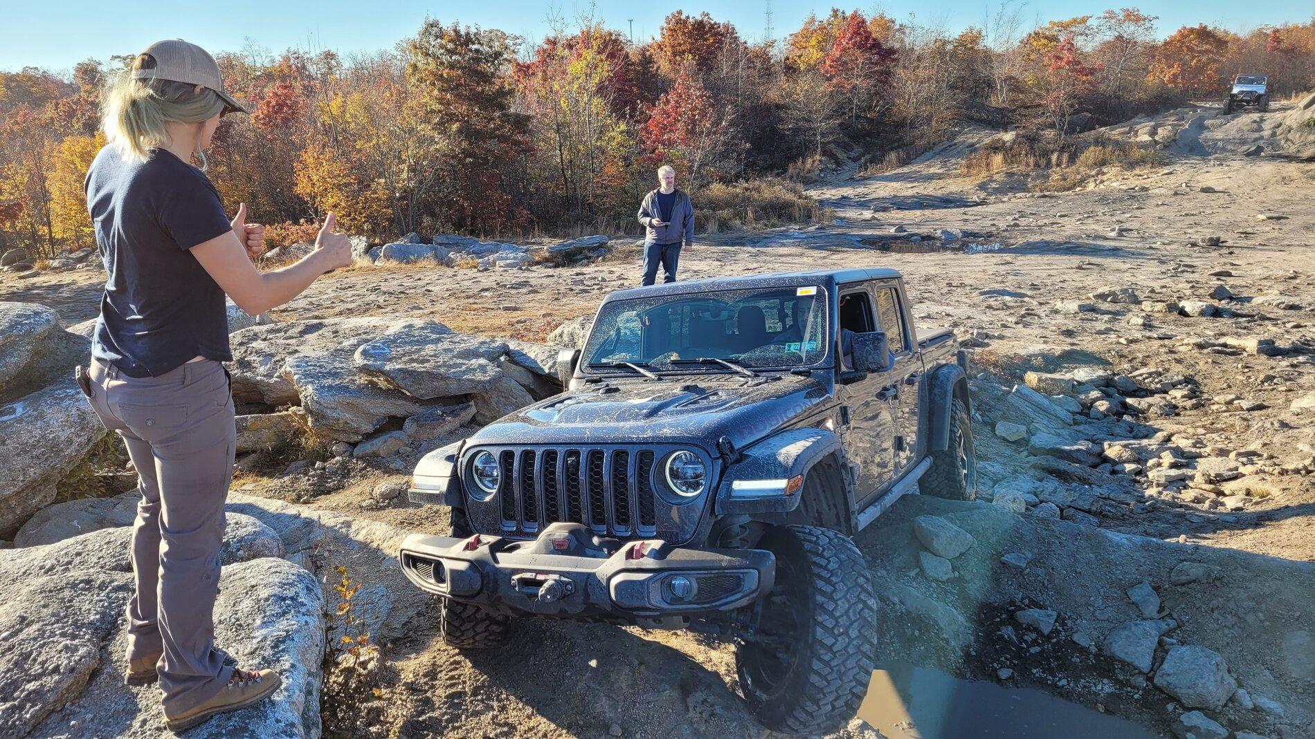 Jeep Gladiator Rausch Creek Nov 6 20211106_161034