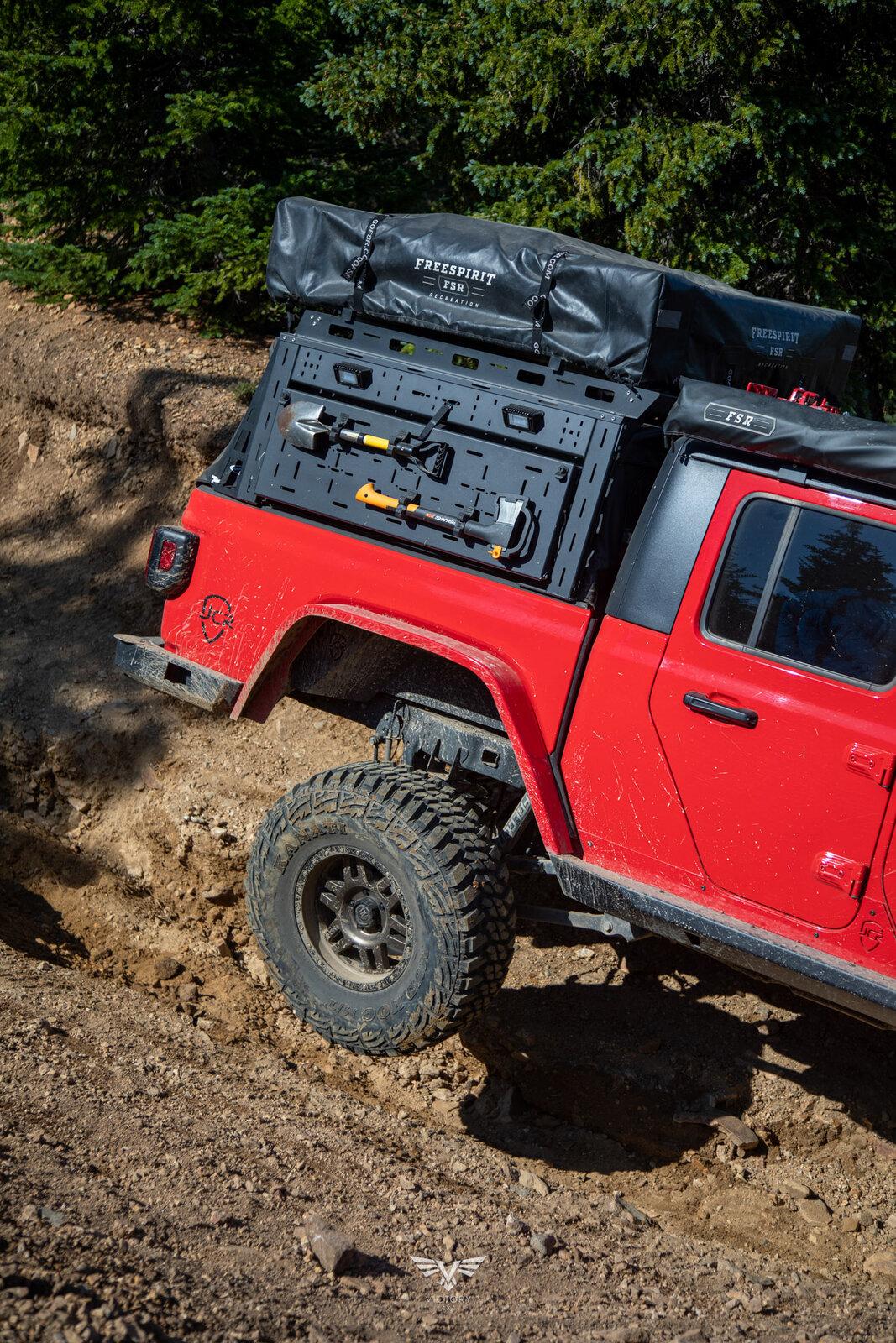 Jeep Gladiator JCR Offroad JT Overland Bed Rack Now Available 182A4331