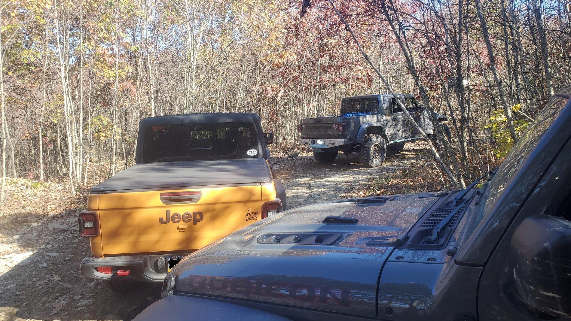 Jeep Gladiator Rausch Creek Nov 6 4