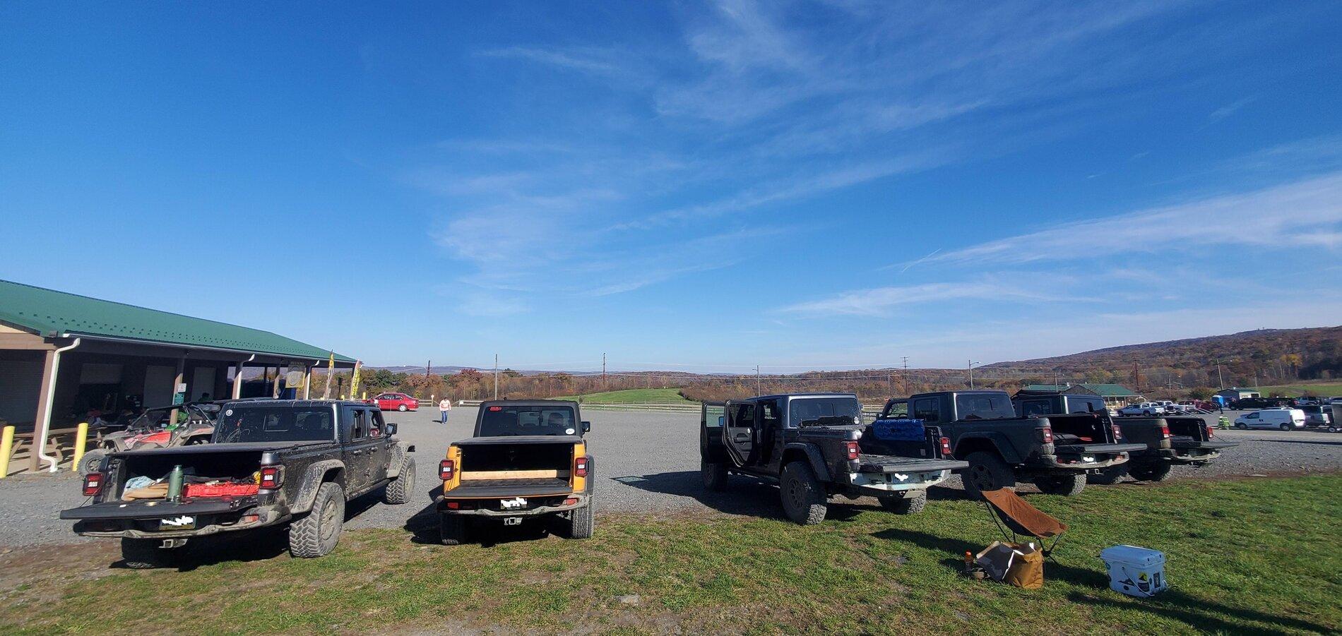 Jeep Gladiator Rausch Creek Nov 6 7