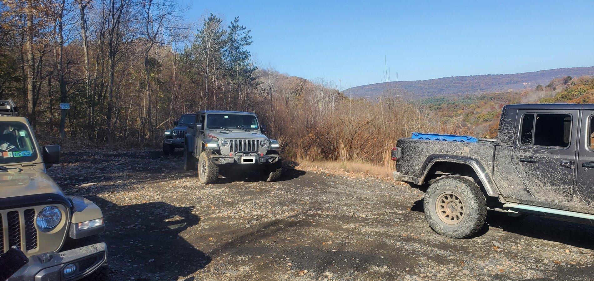 Jeep Gladiator Rausch Creek Nov 6 2