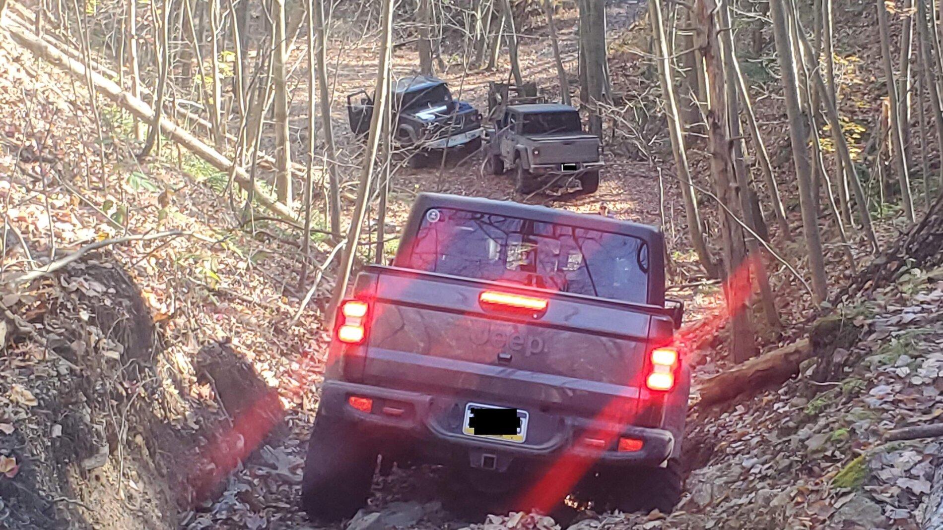 Jeep Gladiator Rausch Creek Nov 6 1