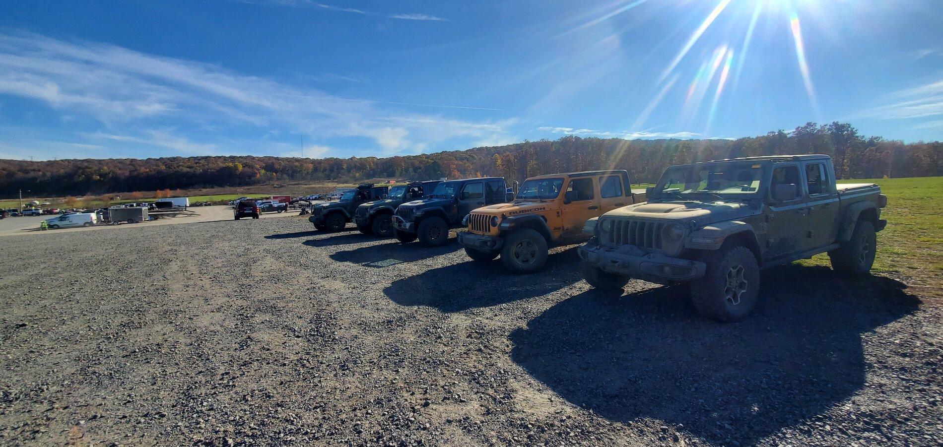 Jeep Gladiator Rausch Creek Nov 6 20211107_133651