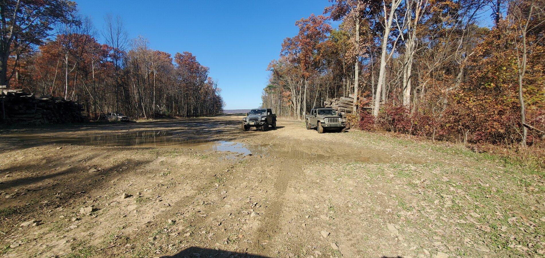 Jeep Gladiator Rausch Creek Nov 6 20211107_130149