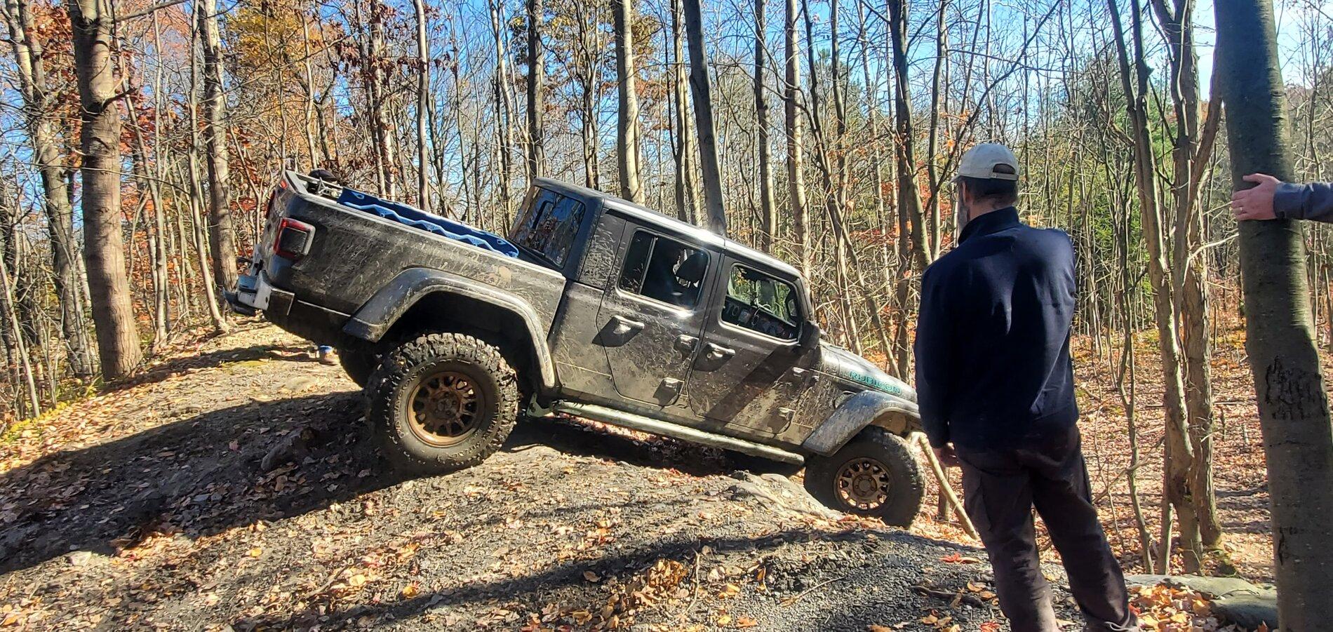 Jeep Gladiator Rausch Creek Nov 6 20211107_122242