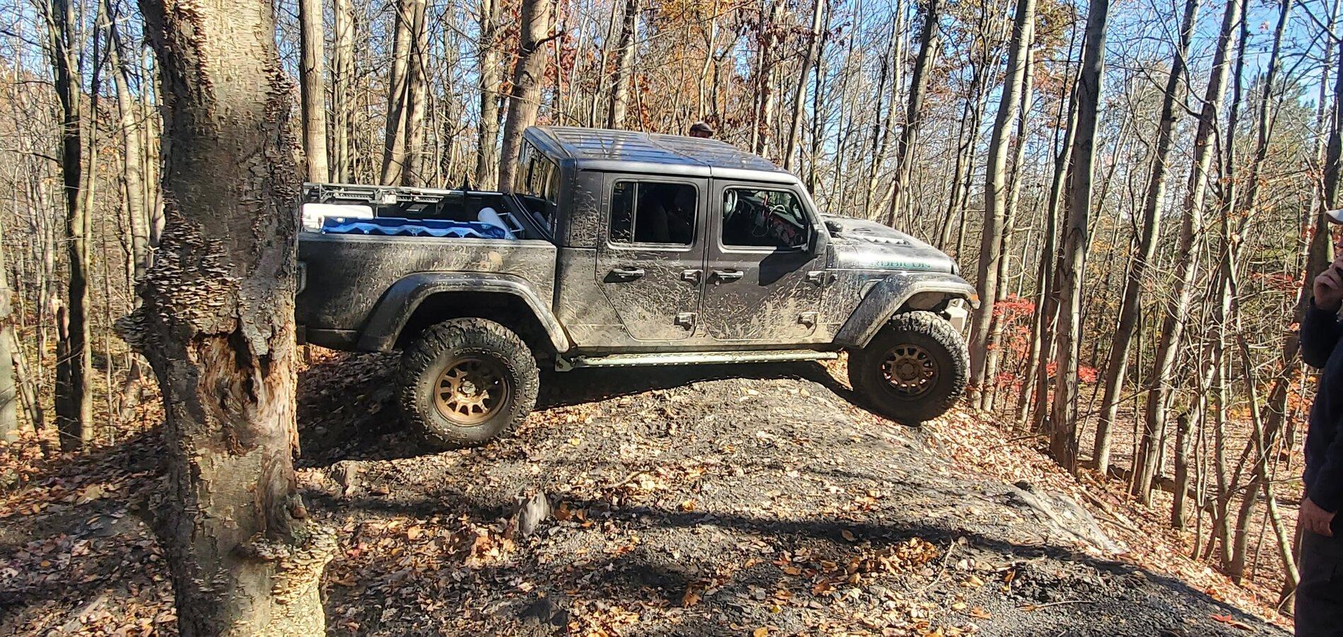 Jeep Gladiator Rausch Creek Nov 6 20211107_122233
