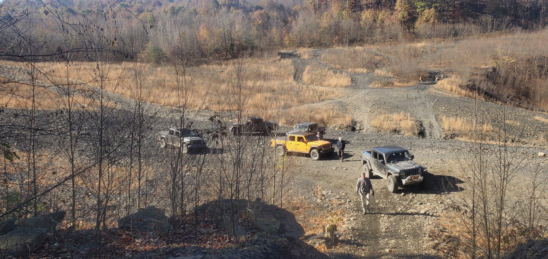 Jeep Gladiator Rausch Creek Nov 6 20211107_110345