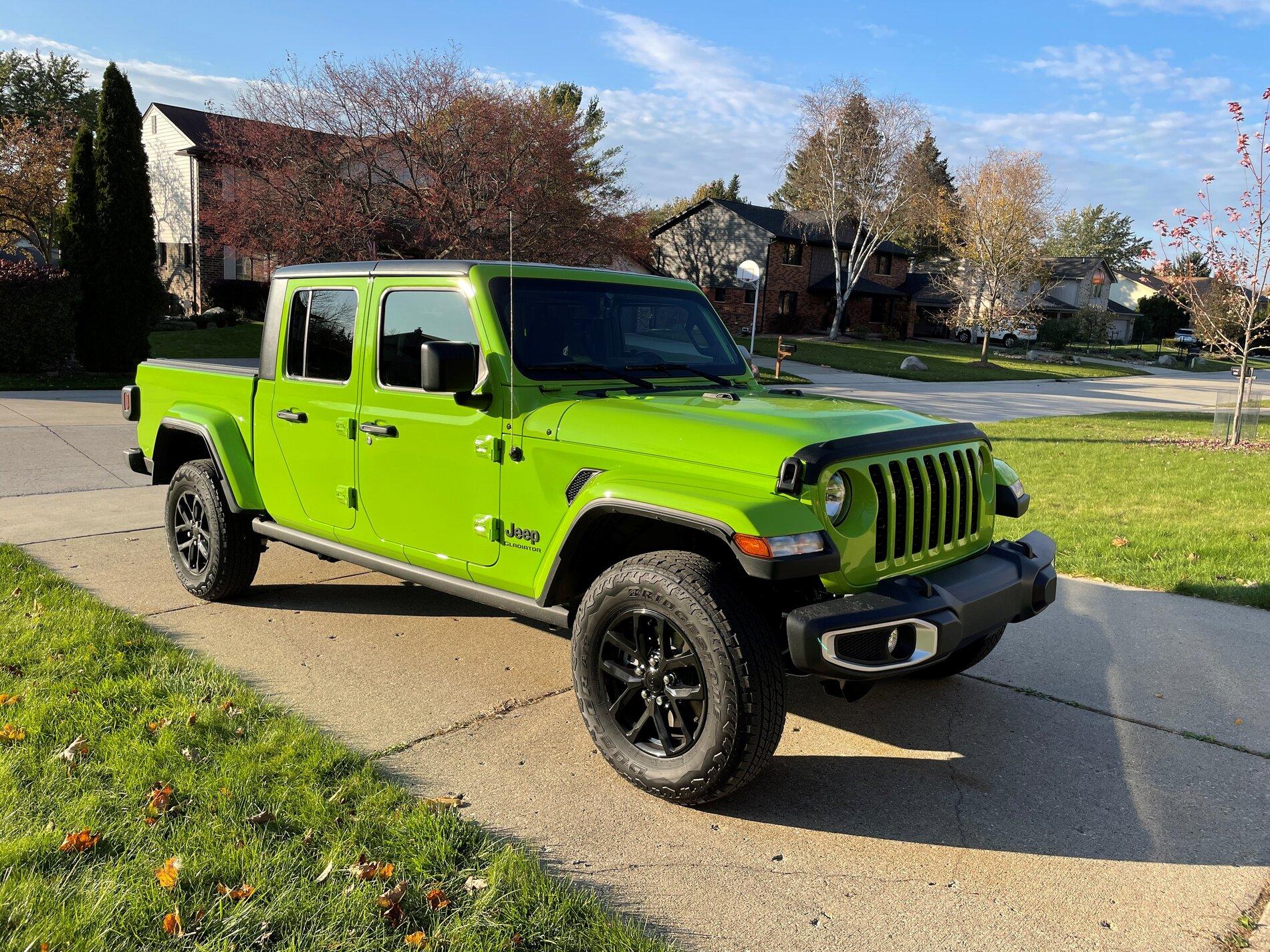 Jeep Gladiator GECKO GREEN Gladiator Club JalapenoJeep2