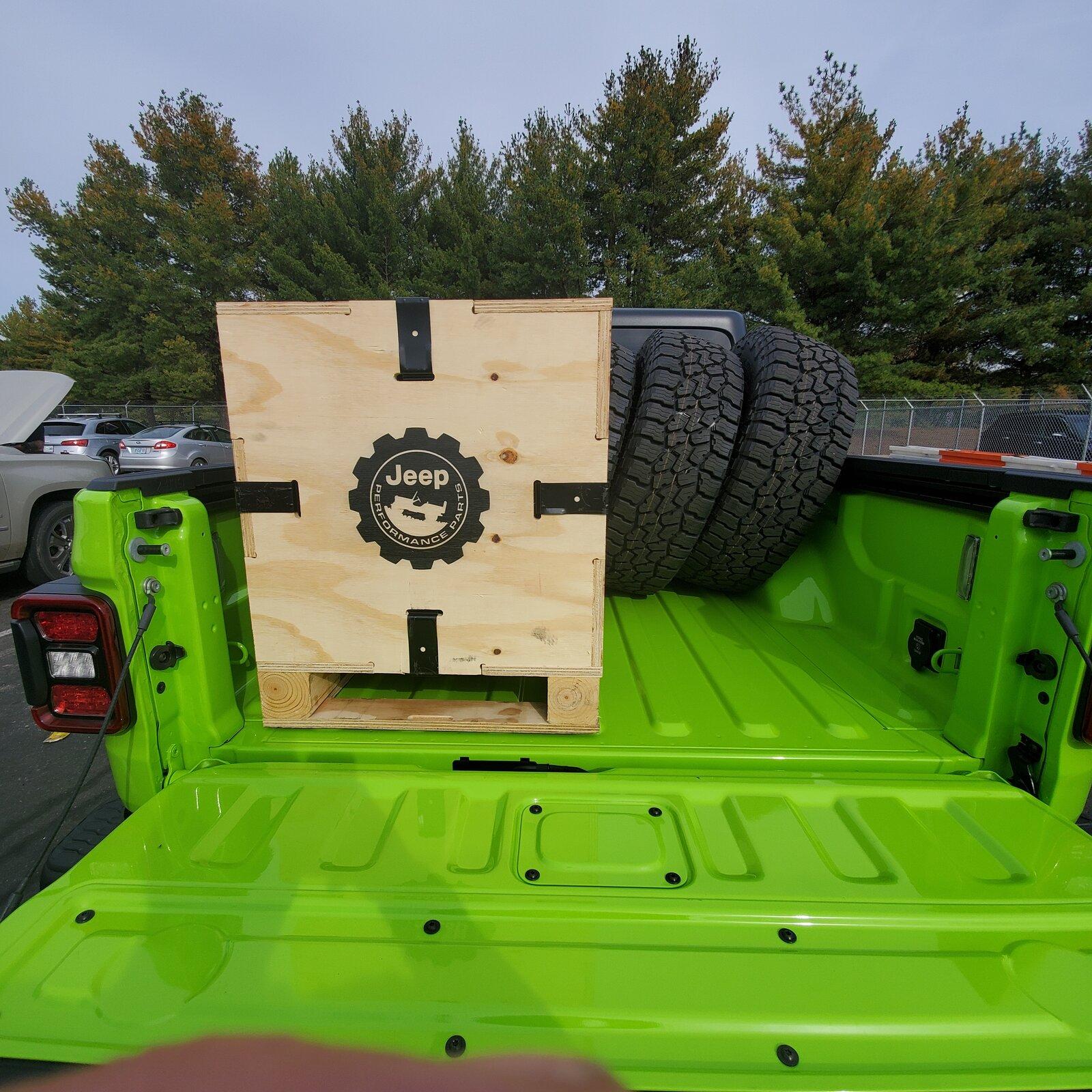 Jeep Gladiator JTRD take offs TN to CA via OH and other states 11.8.21 16364863365435164177568806373622