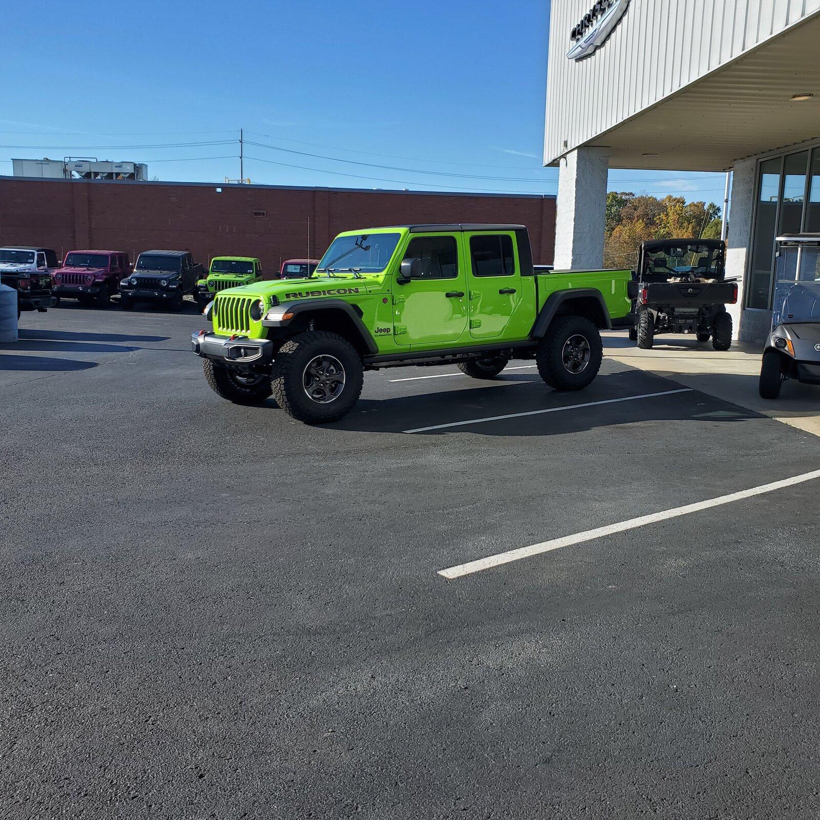 Jeep Gladiator GECKO GREEN Gladiator Club 20211109_084919